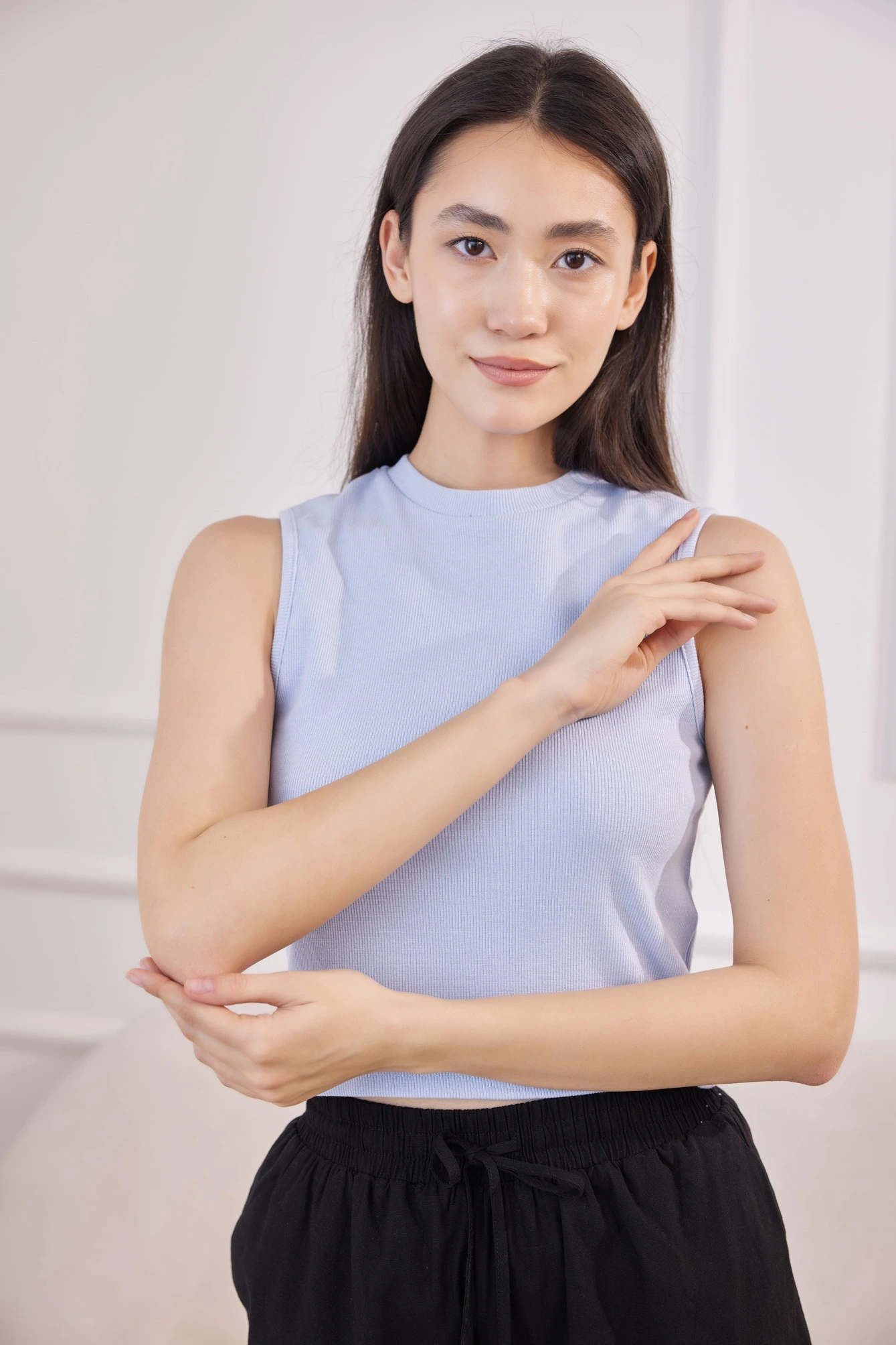 Топ голубой для женщин 41269-10 46