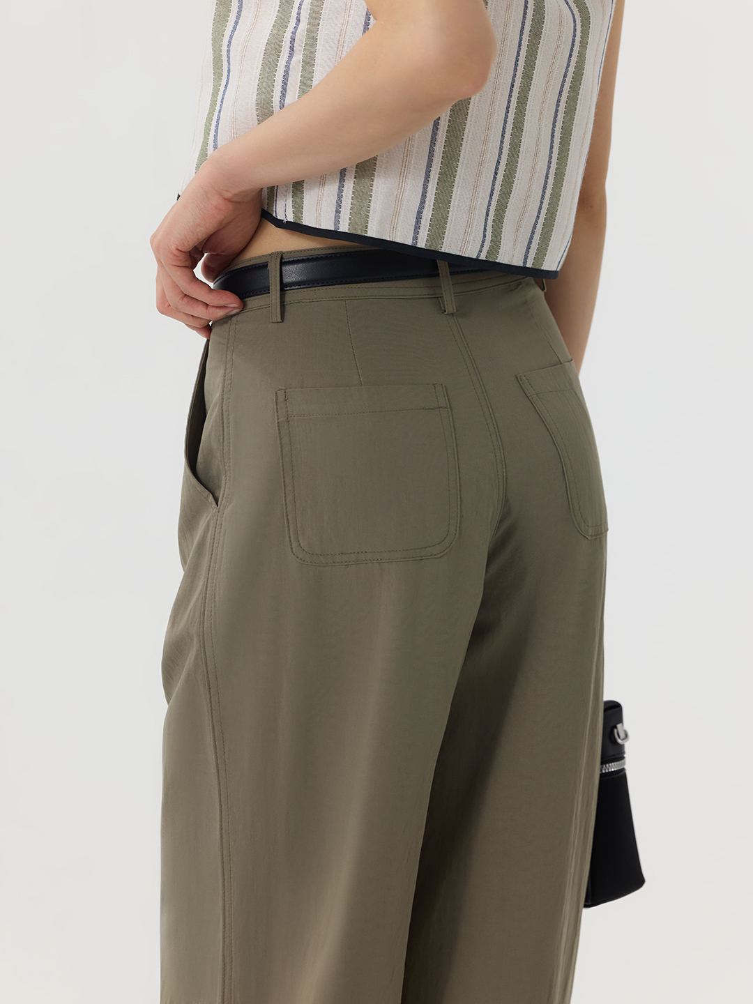 Брюки хаки для женщин 49170-14 71