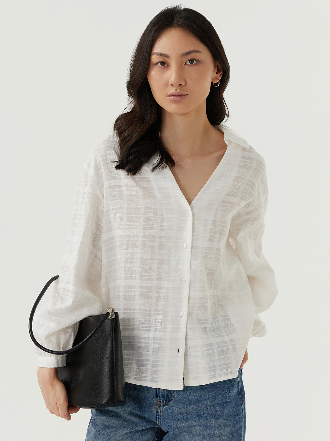 Блузка белый для женщин 48157-4 28