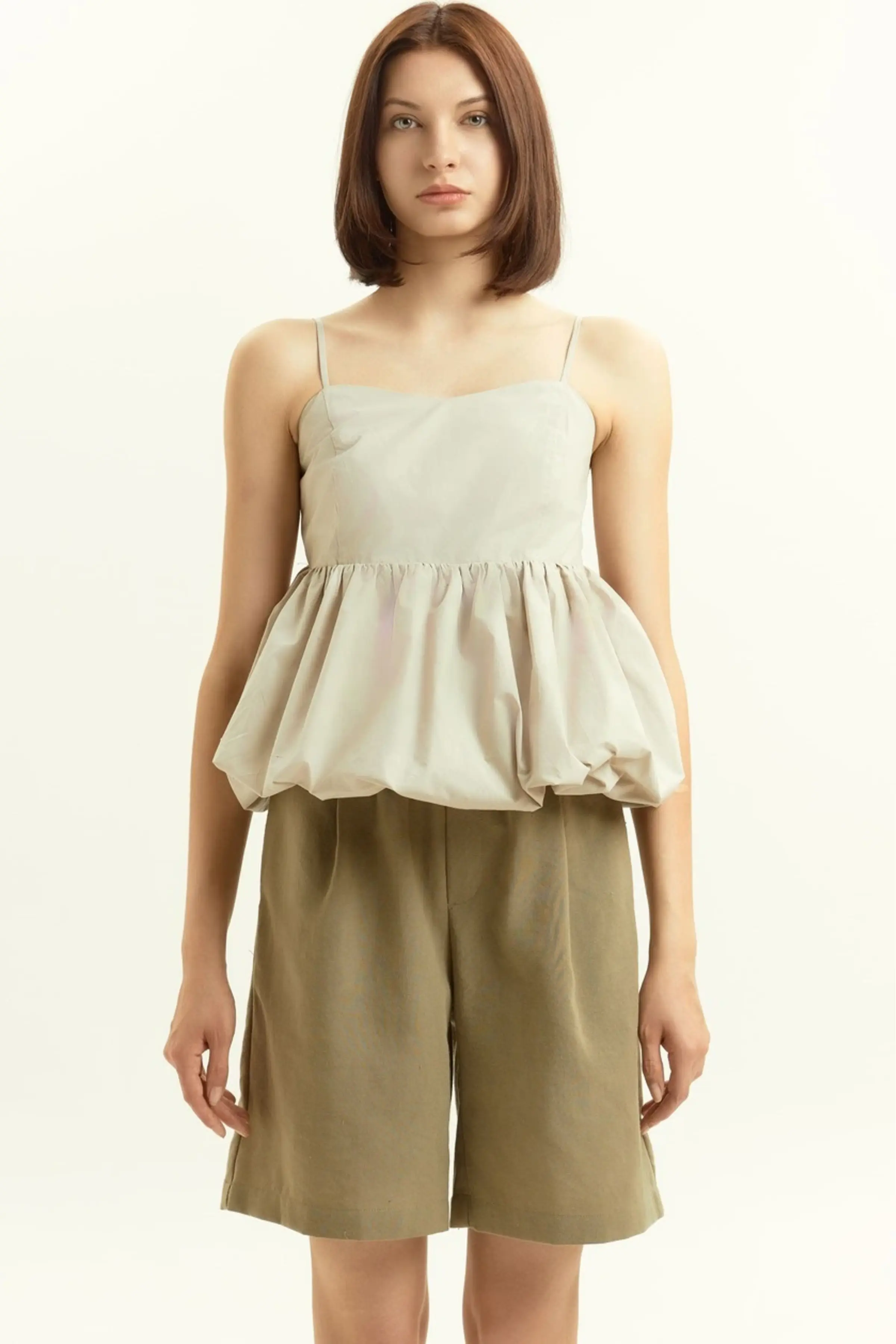 Топ хаки для женщин 45194-14 46