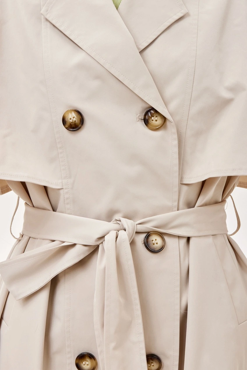 Плащ экрю для женщин 353/521/36262-232 49