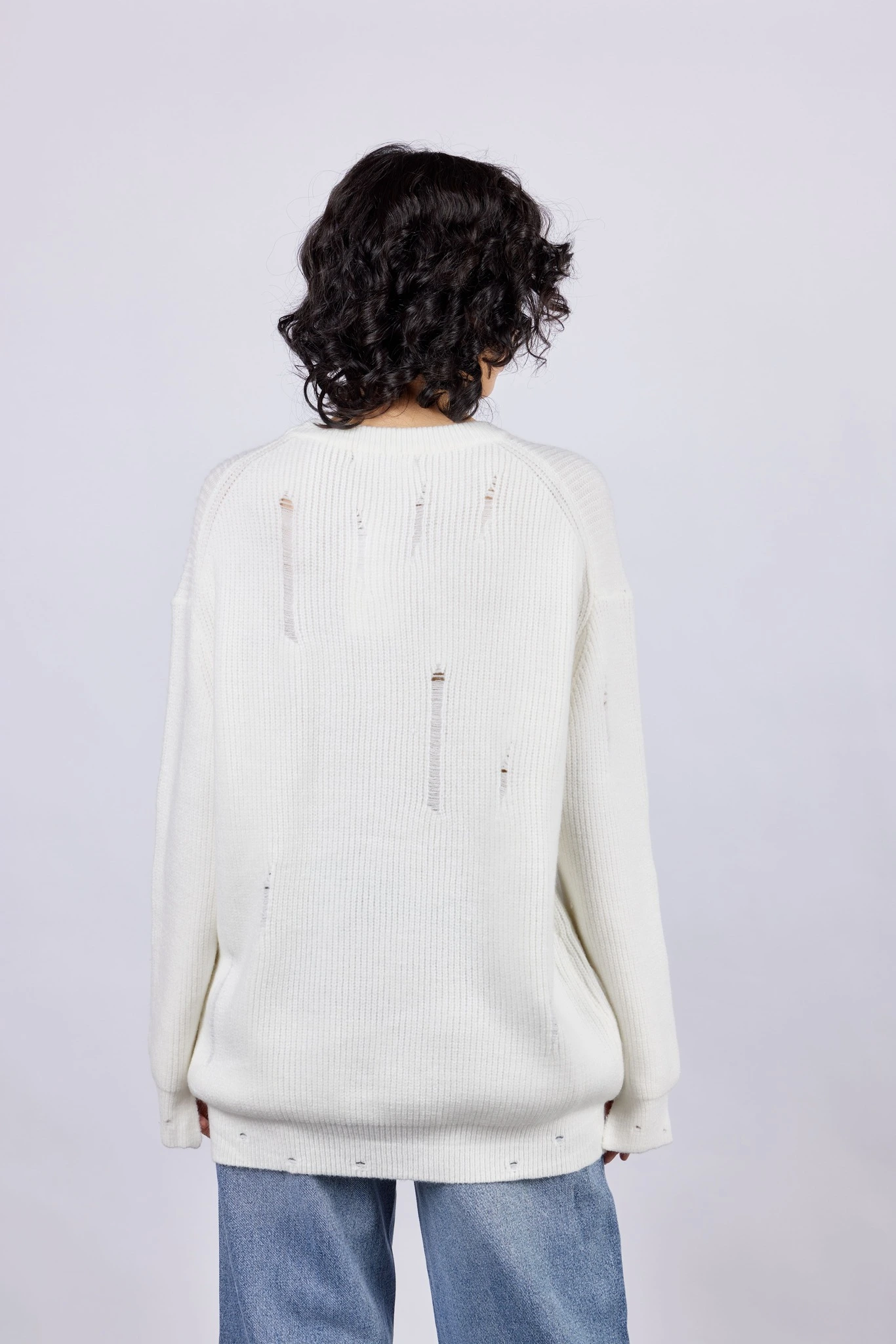 Свитер белый для женщин 43224-4 65