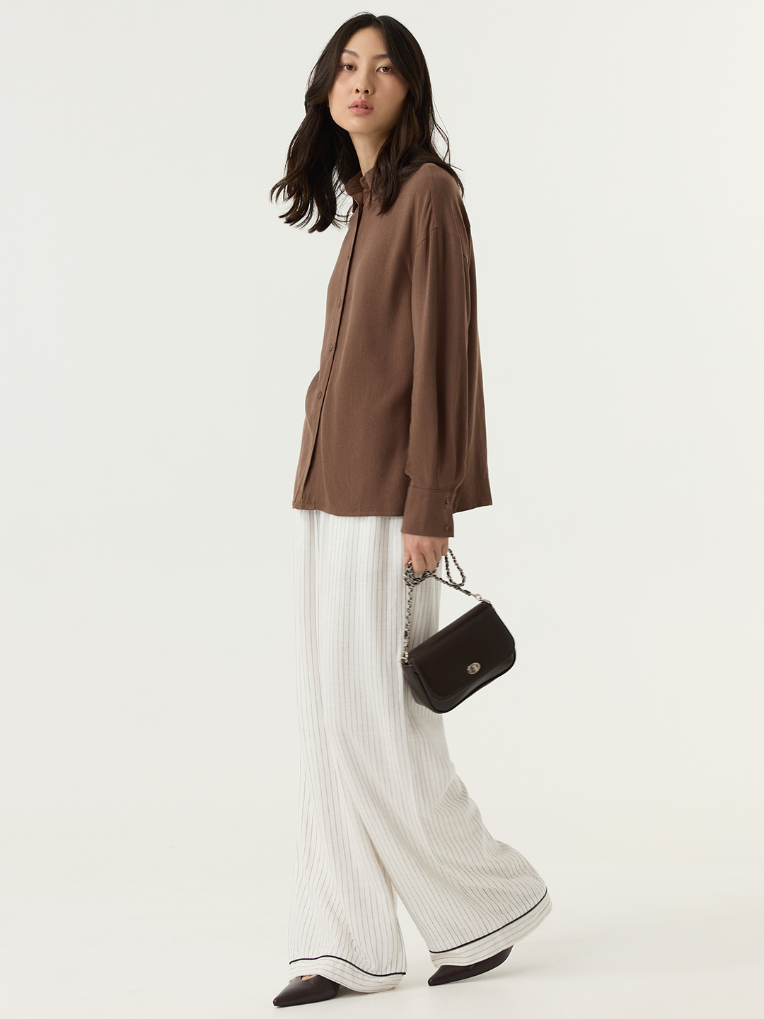 Рубашка коричневый для женщин 48194-13 66