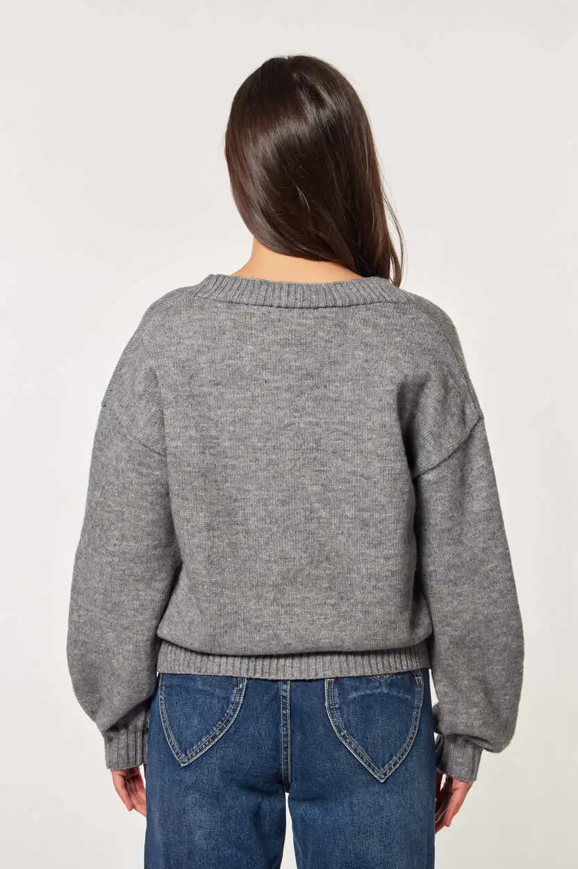 Кардиган серый для женщин 44147-61 50