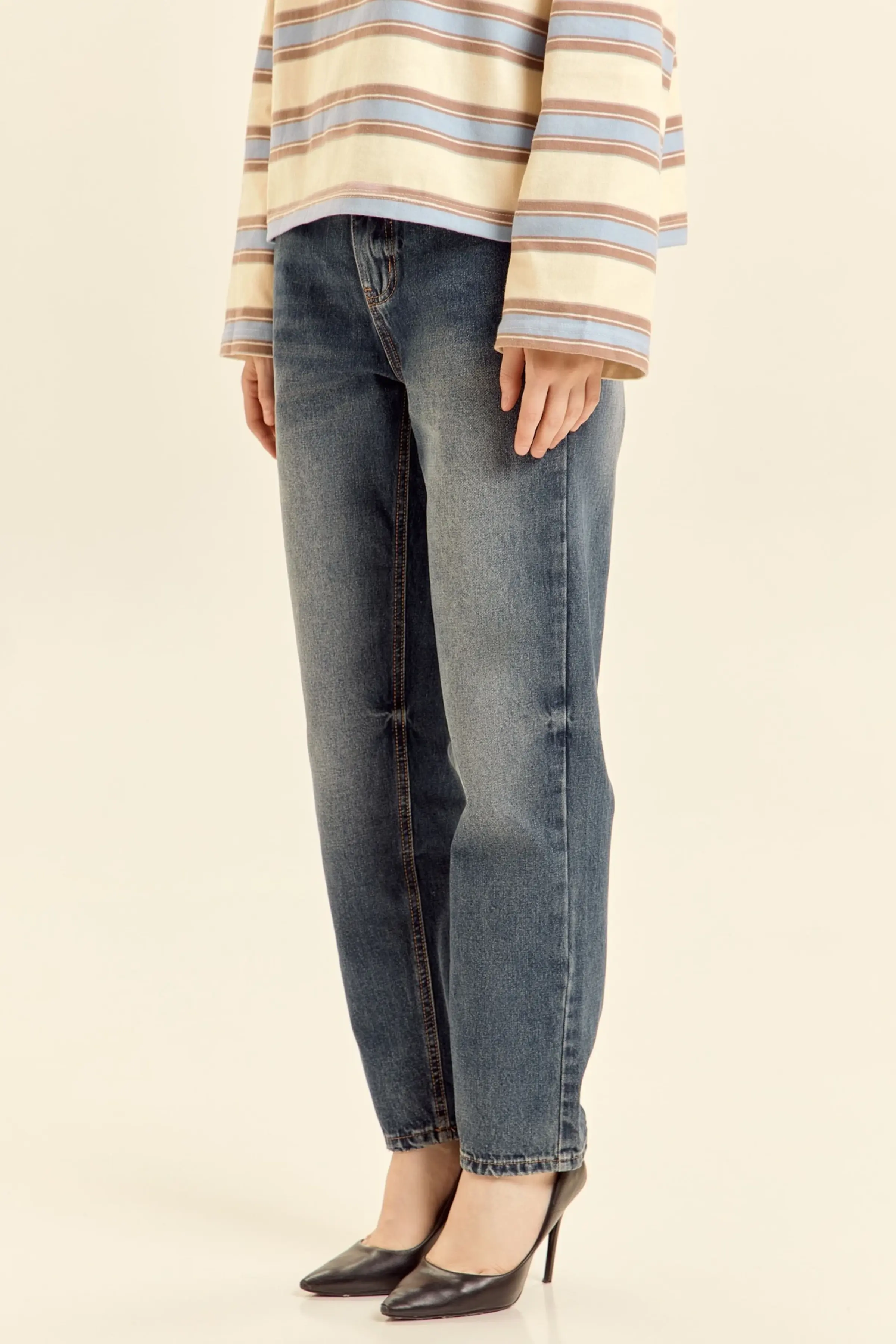 Джинсы синий для женщин 46755-65 74