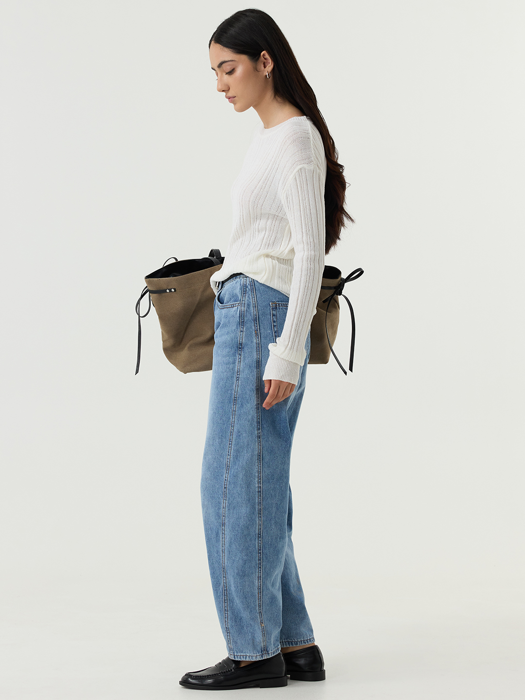 Джемпер белый для женщин 48126-4 60