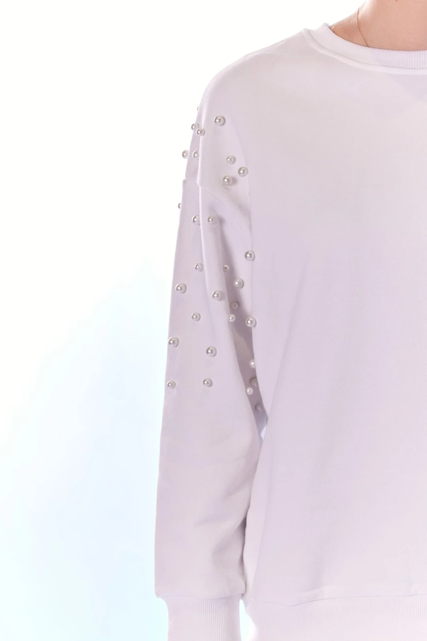 Толстовка белый для женщин 44208-4 55