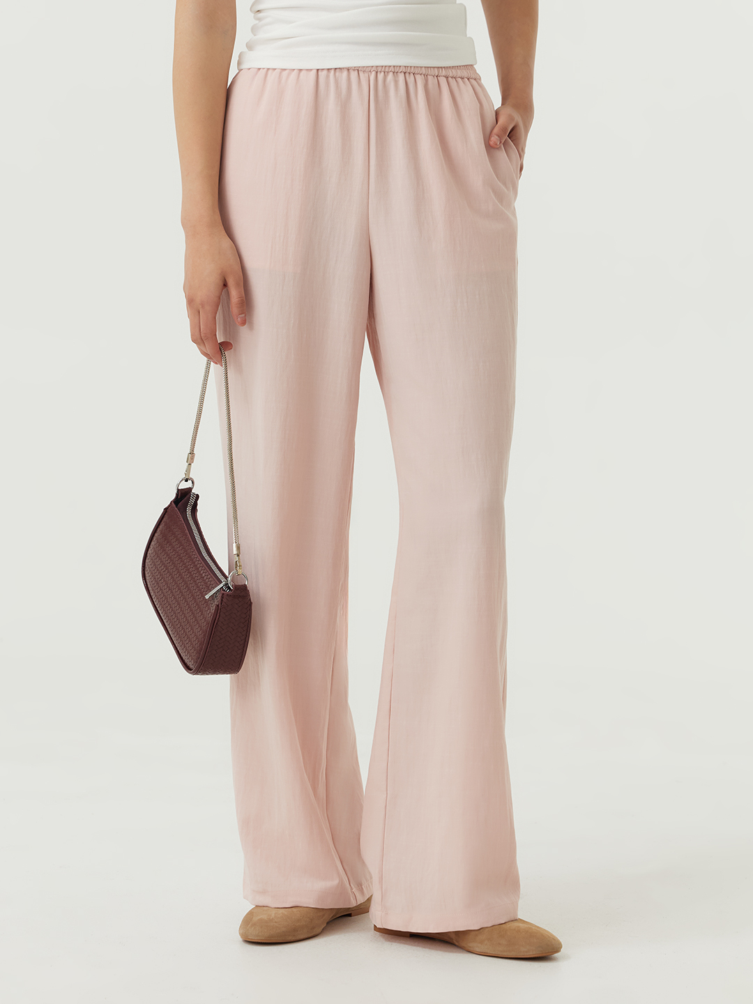 Брюки розовый для женщин 48214-17 71