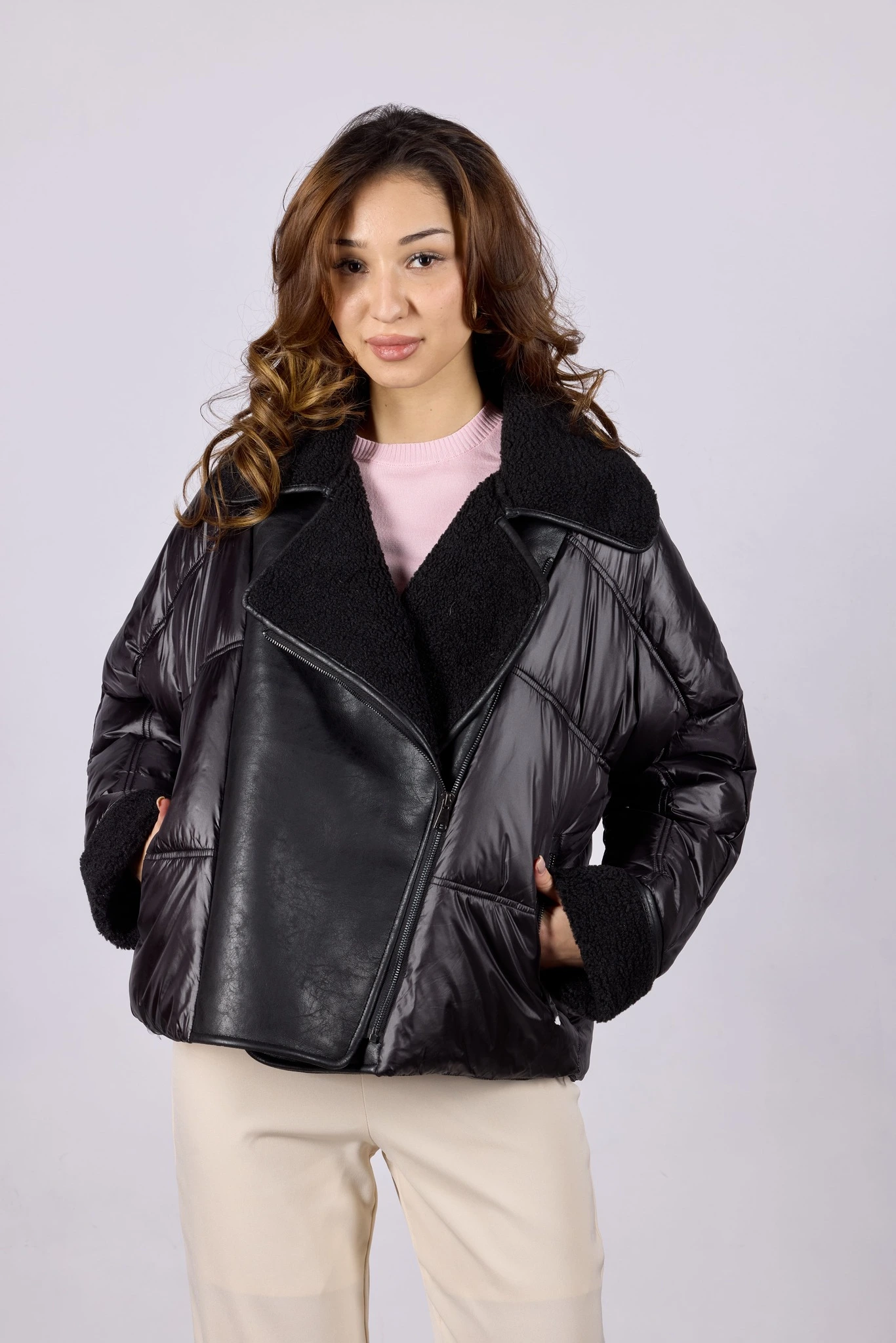 Куртка черный для женщин 43406-1 47
