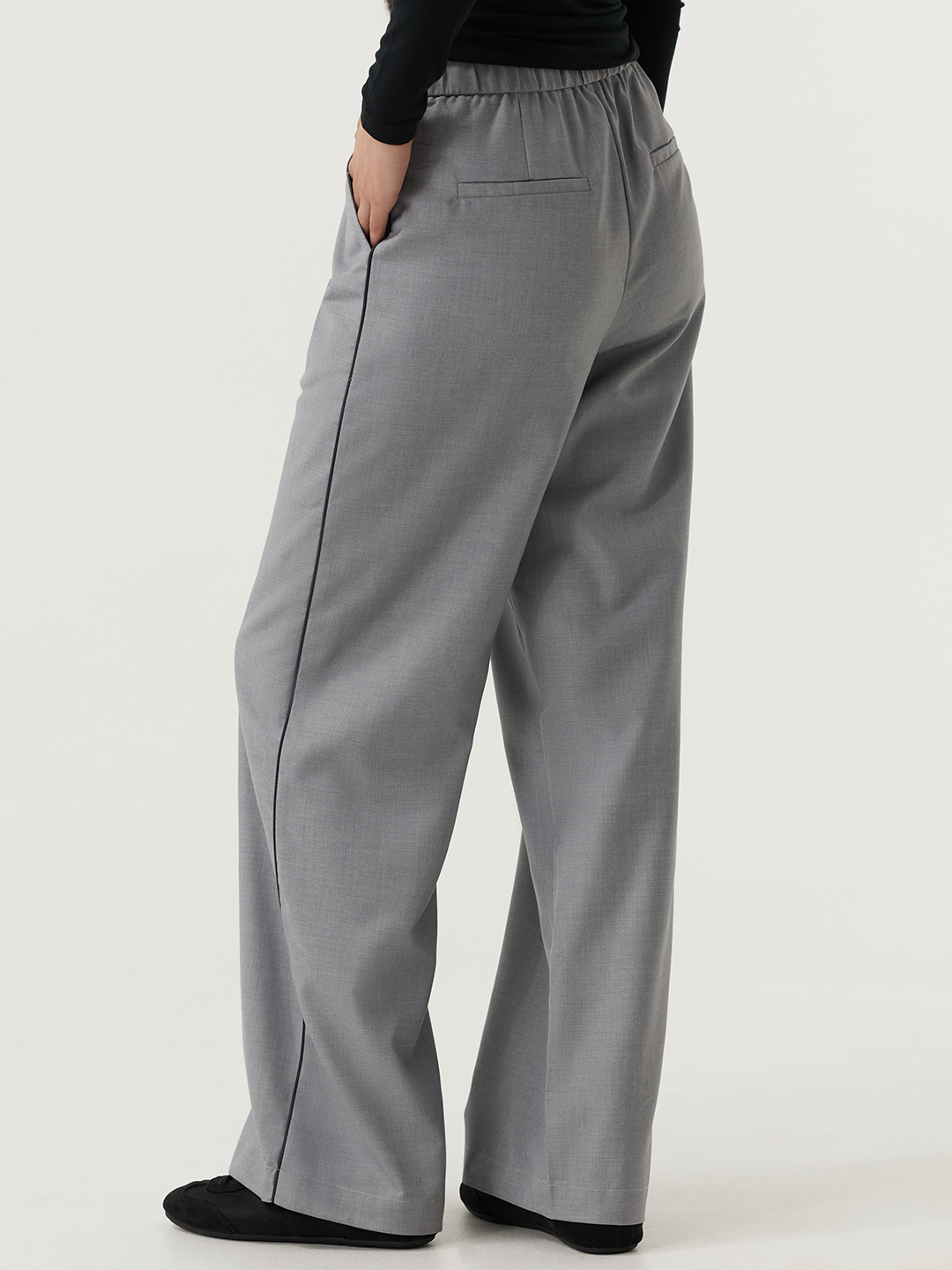 Брюки серый для женщин 48156-61 71