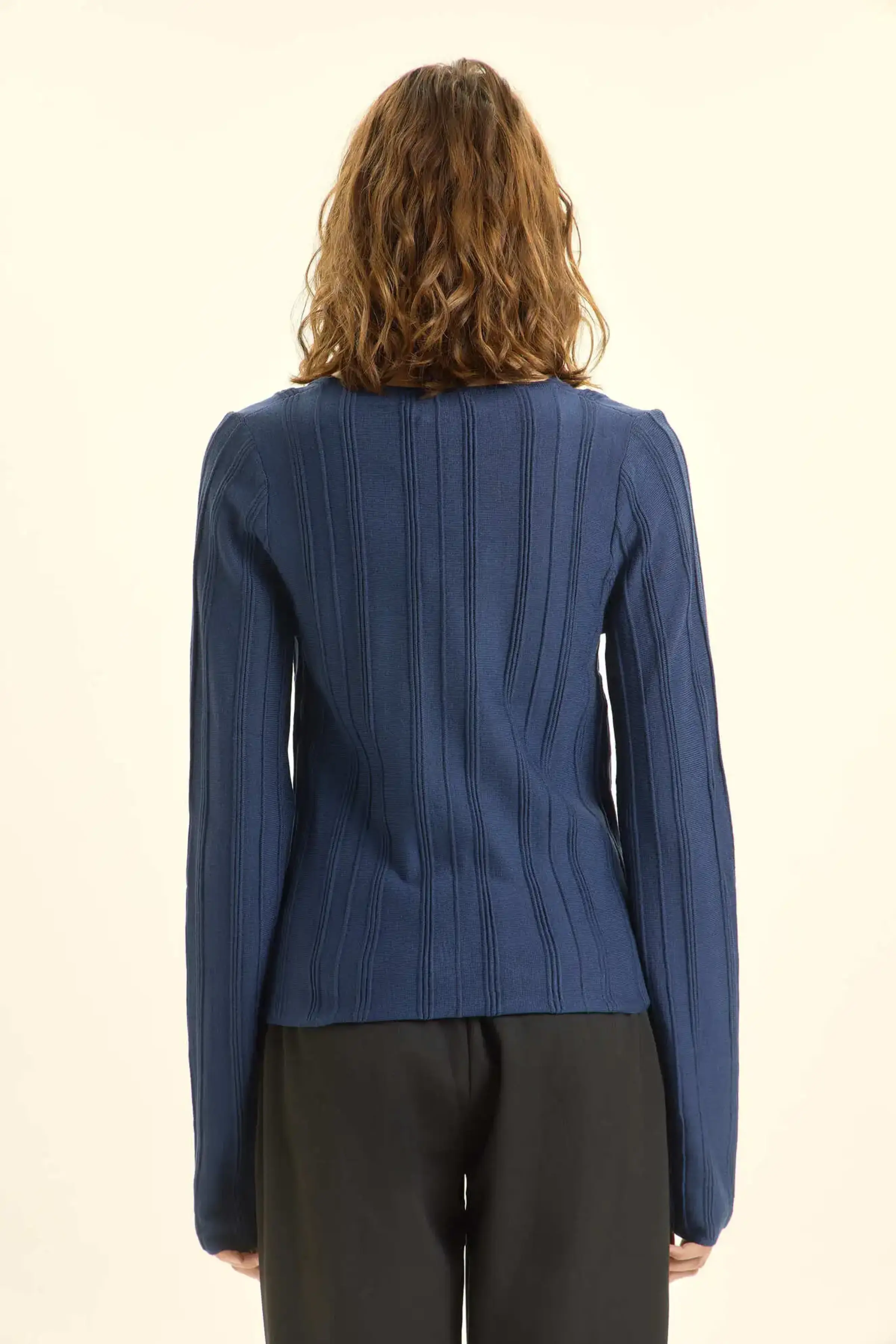 Джемпер синий для женщин 46169-65 60