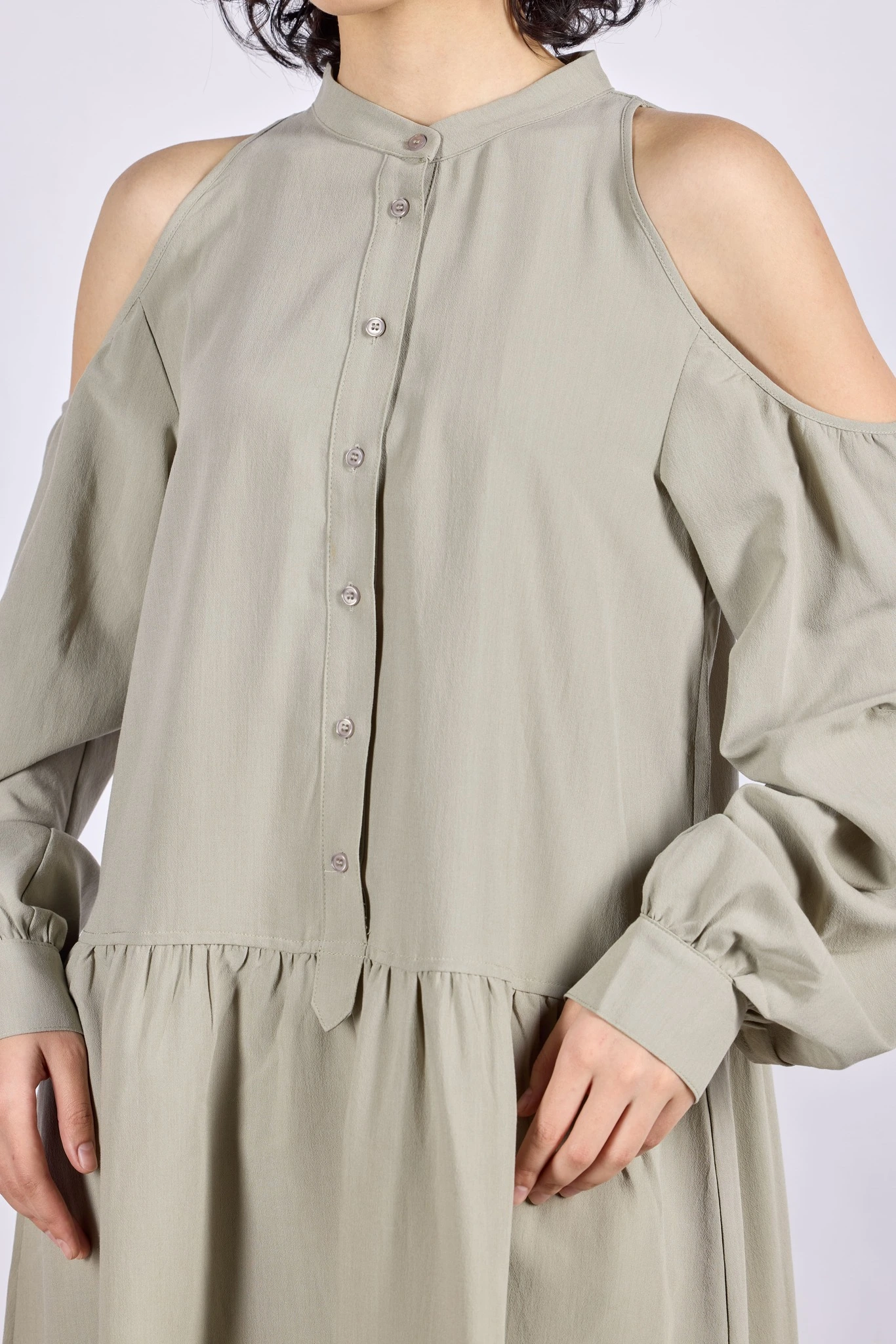 Платье хаки для женщин 44149-14 54