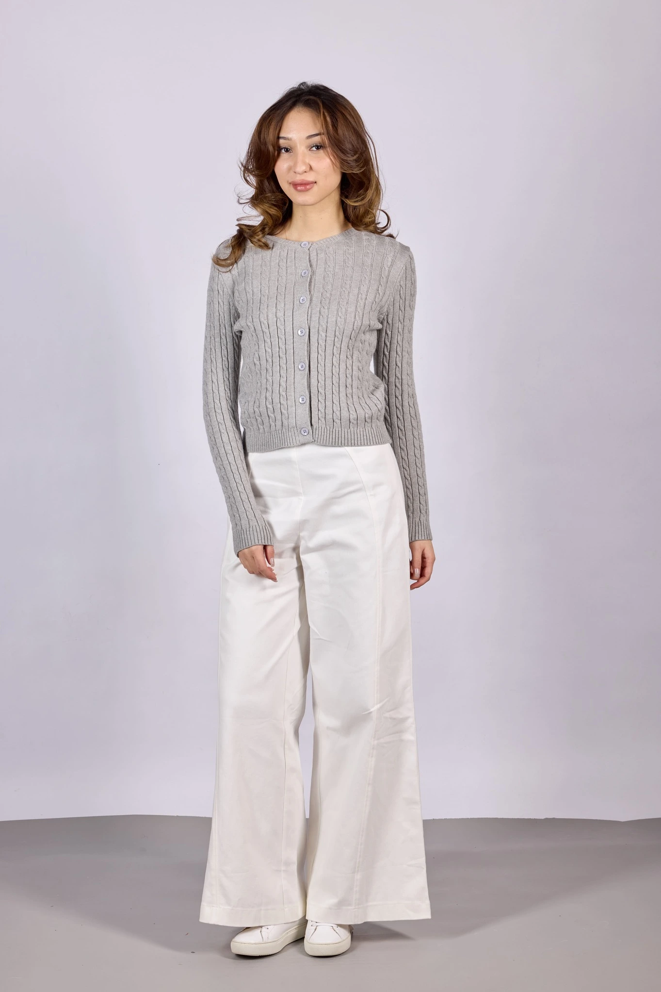 Кардиган серый для женщин 44102-61 50