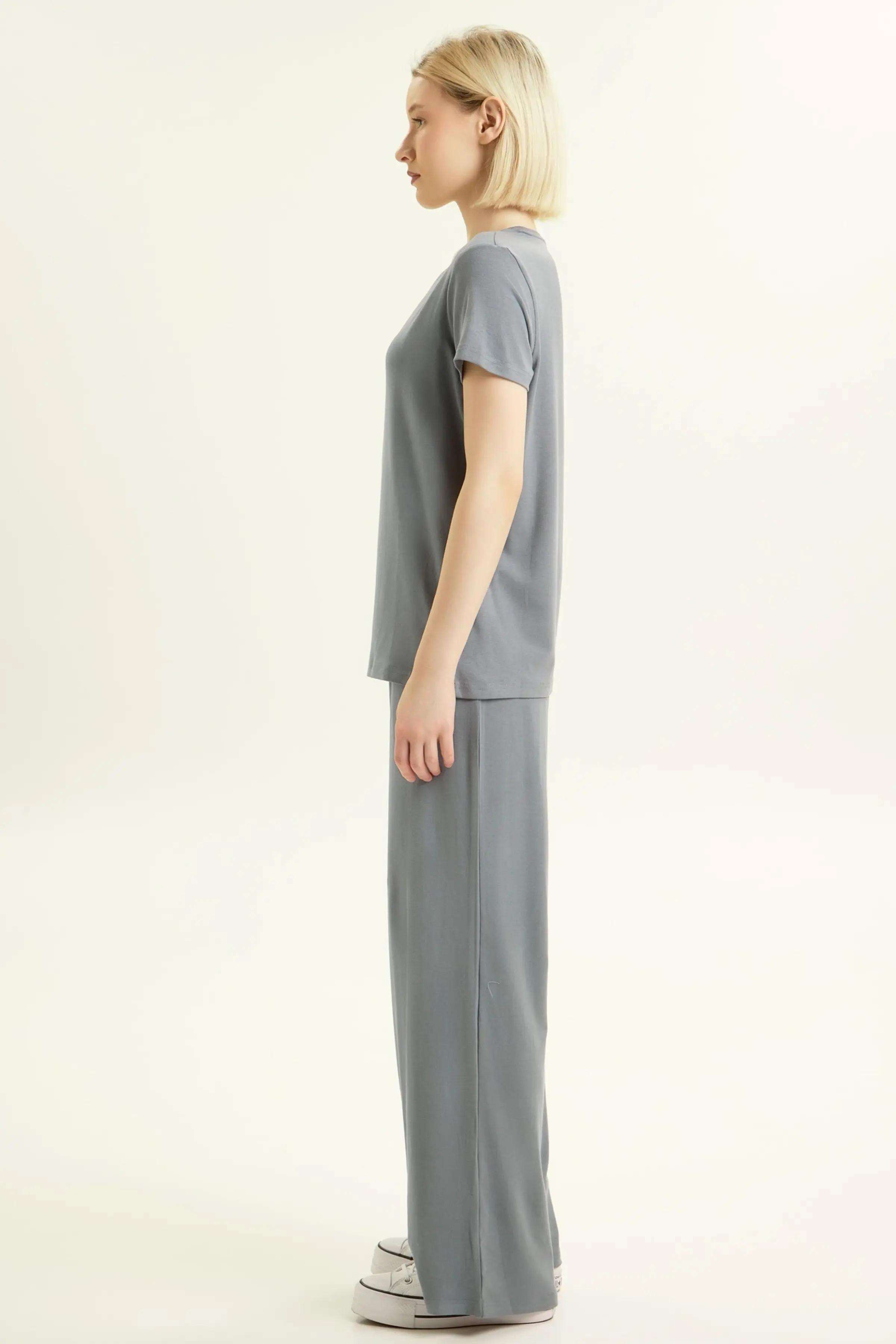 Брюки синий для женщин 45367-65 71