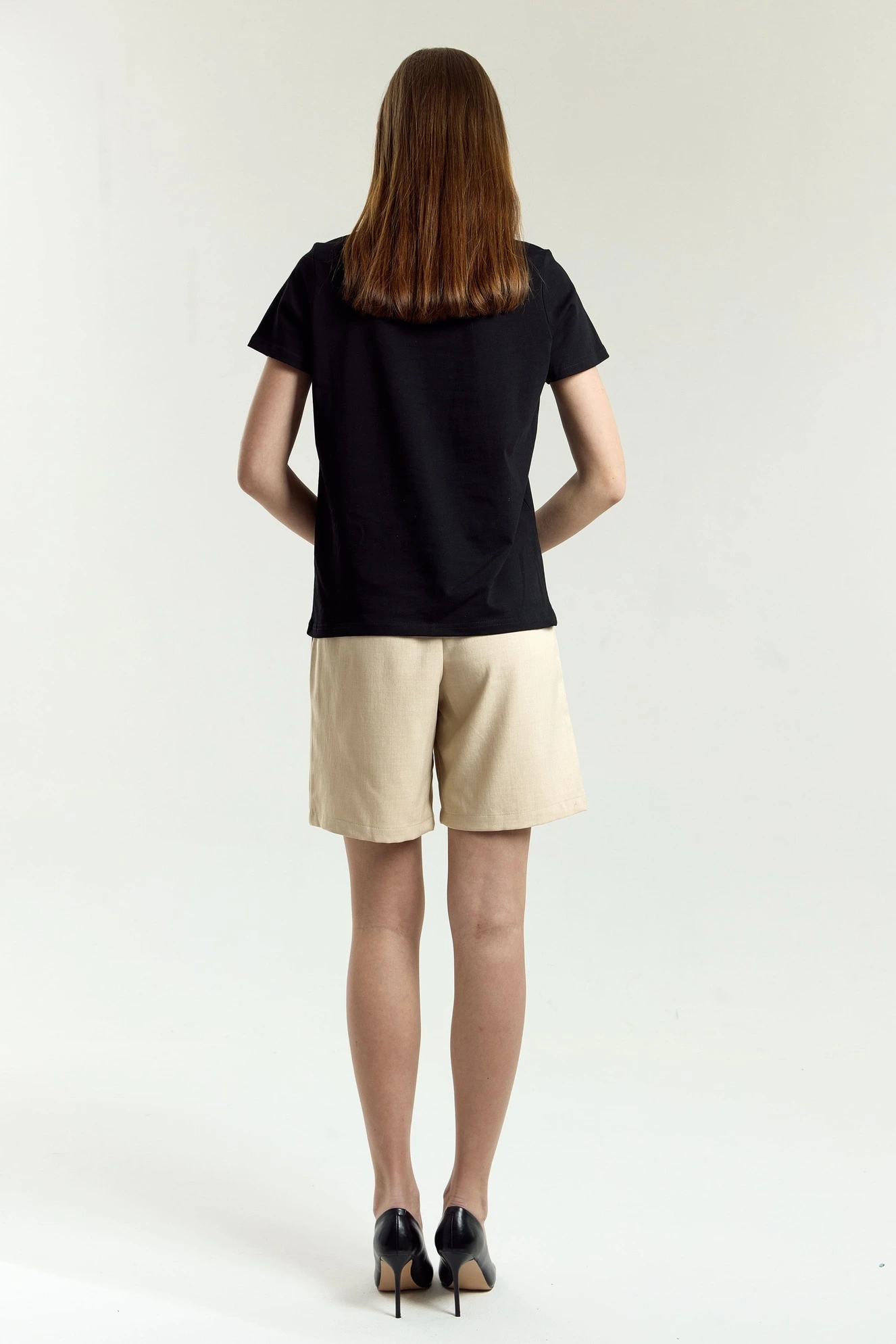 Шорты бежевый для женщин 45118-15 57