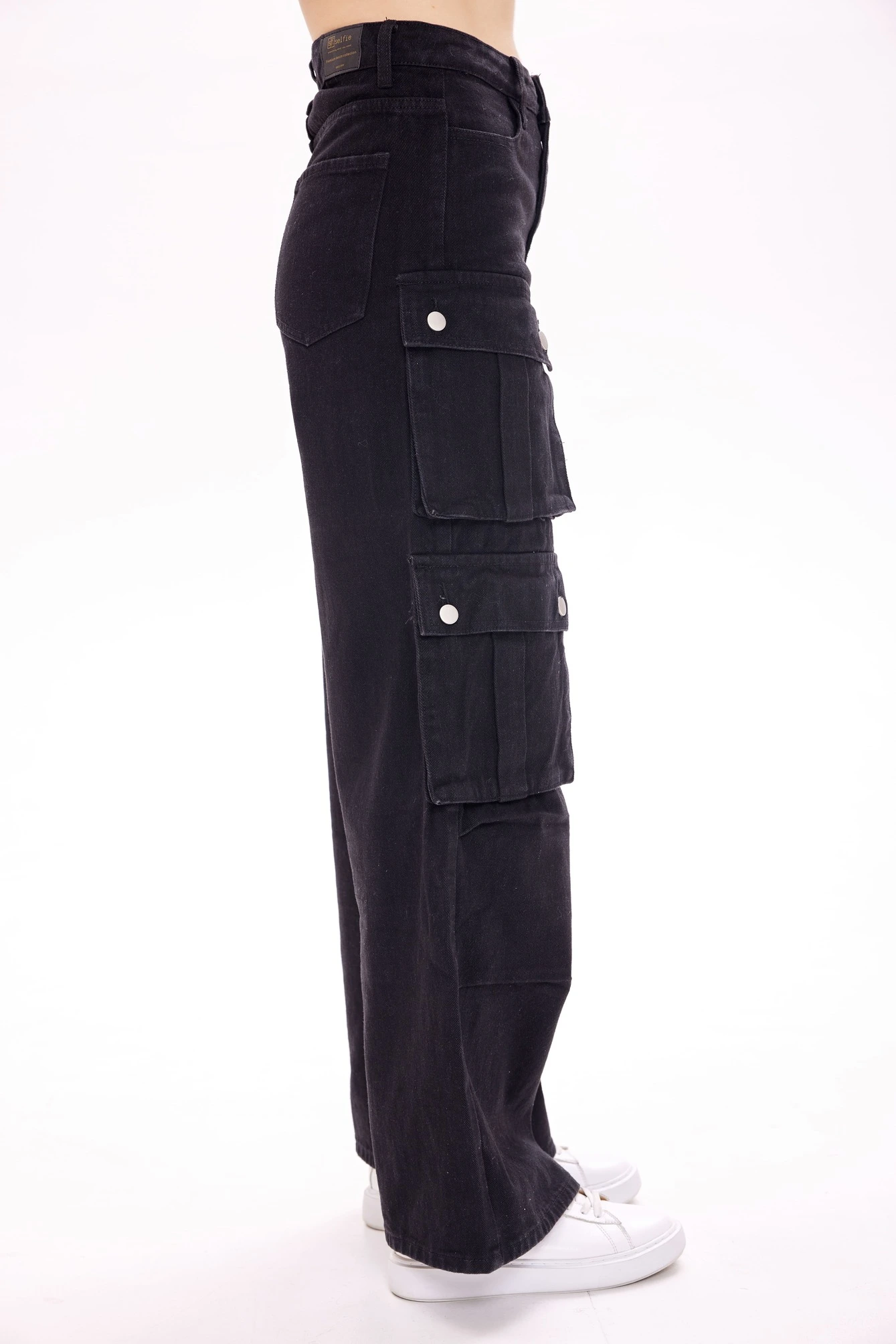 Джинсы черный для женщин 39134-1 74