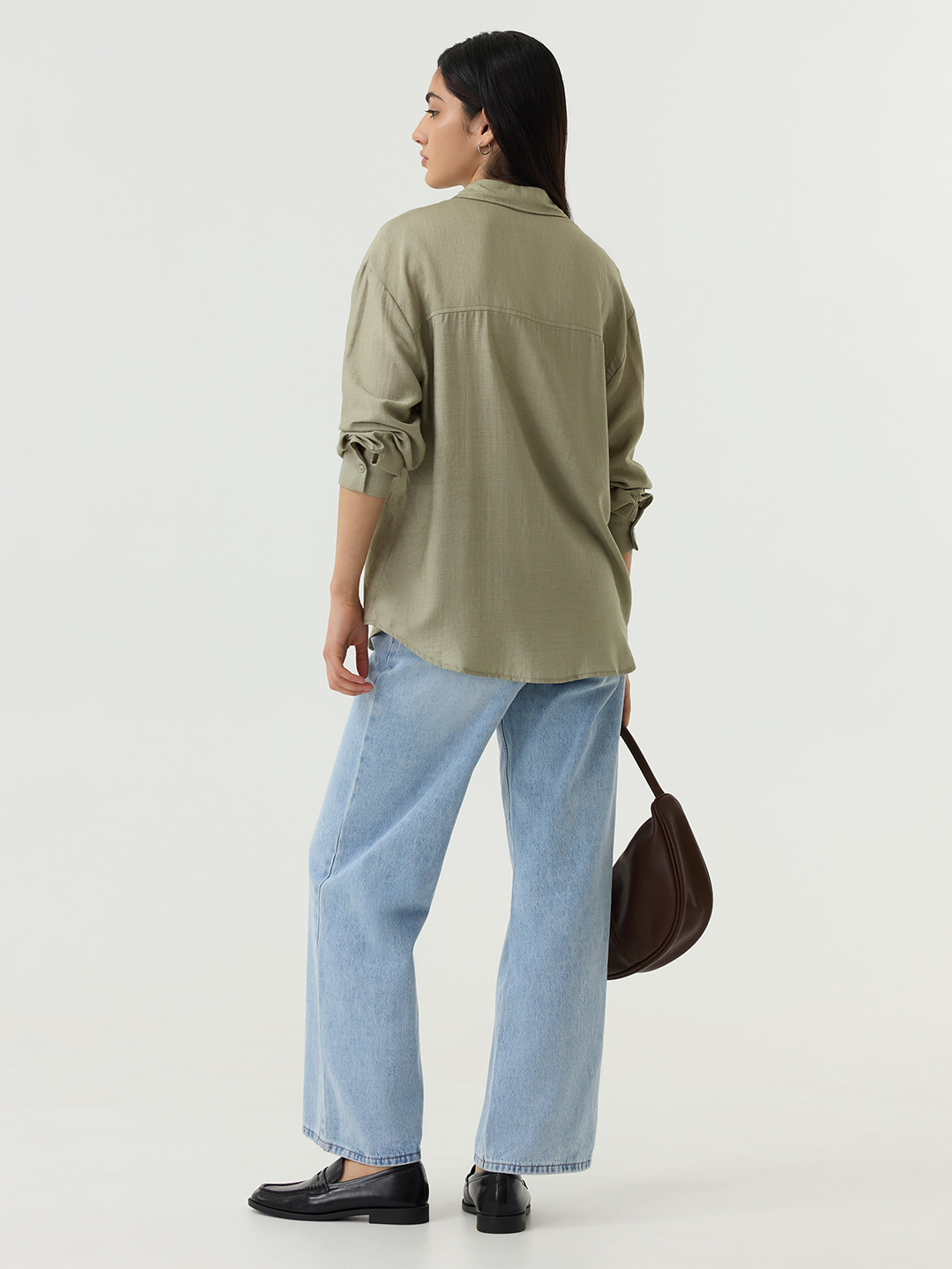 Рубашка хаки для женщин 48302-14 66