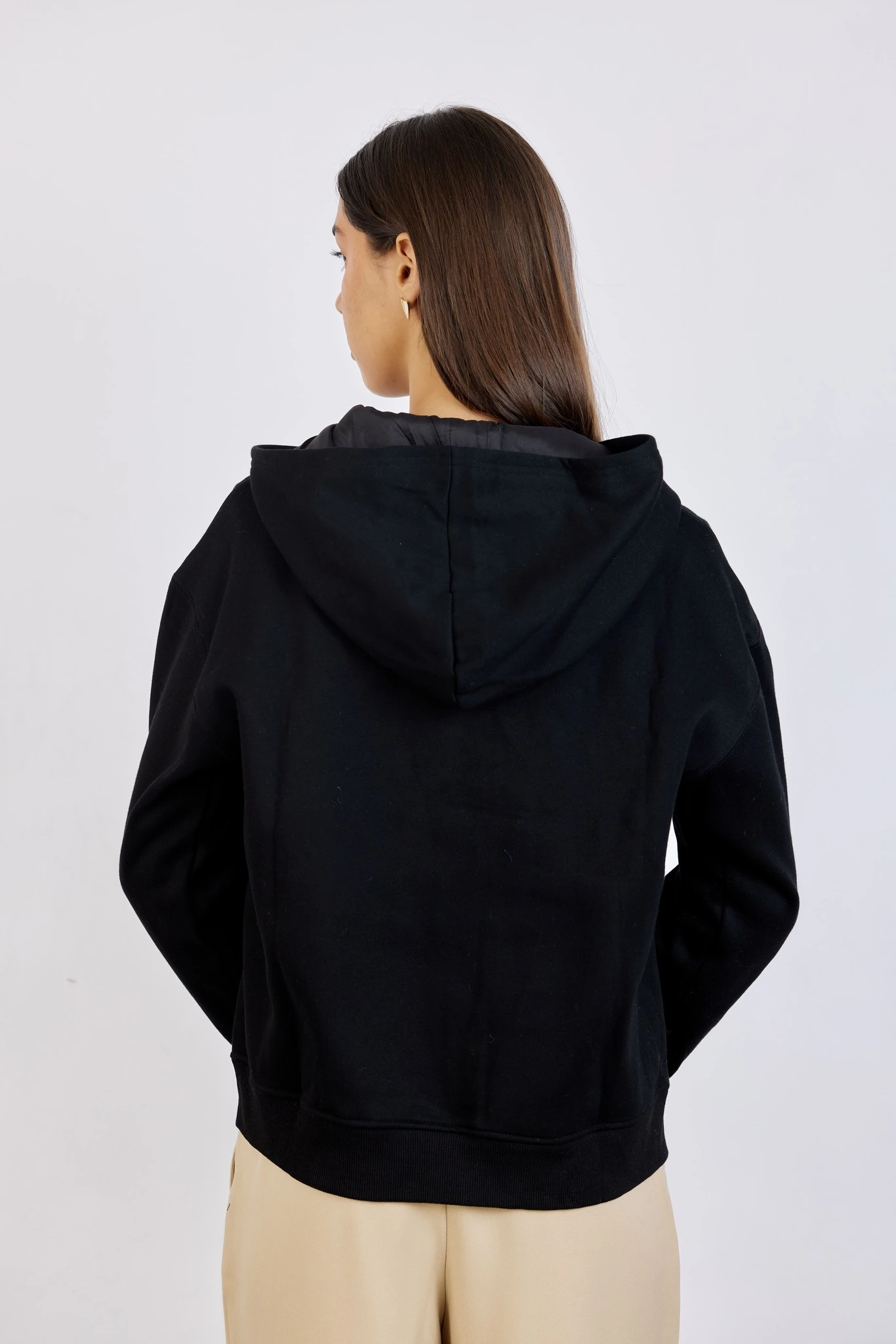 Худи черный для женщин 43169-1 62