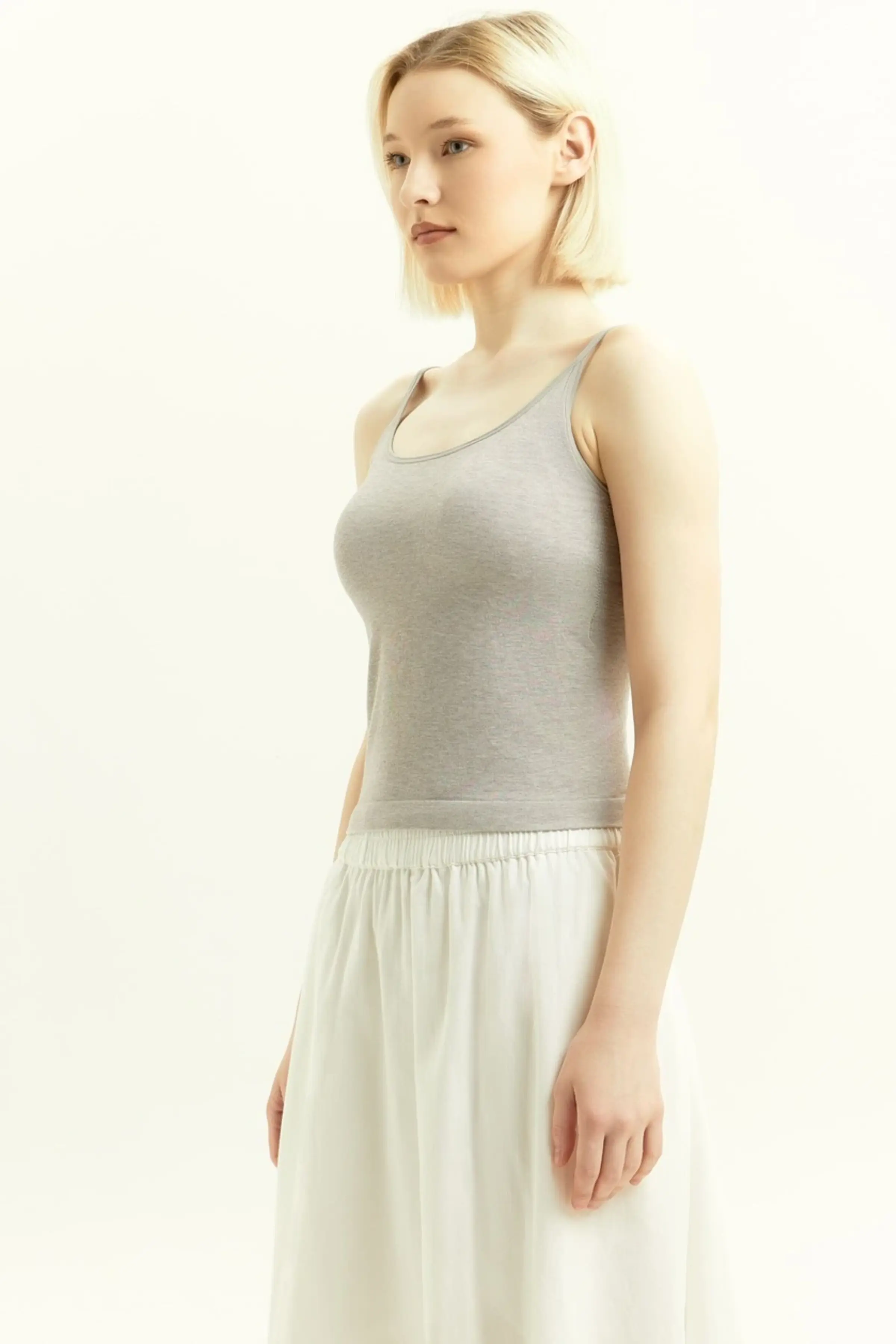 Топ серый для женщин 45330-61 46