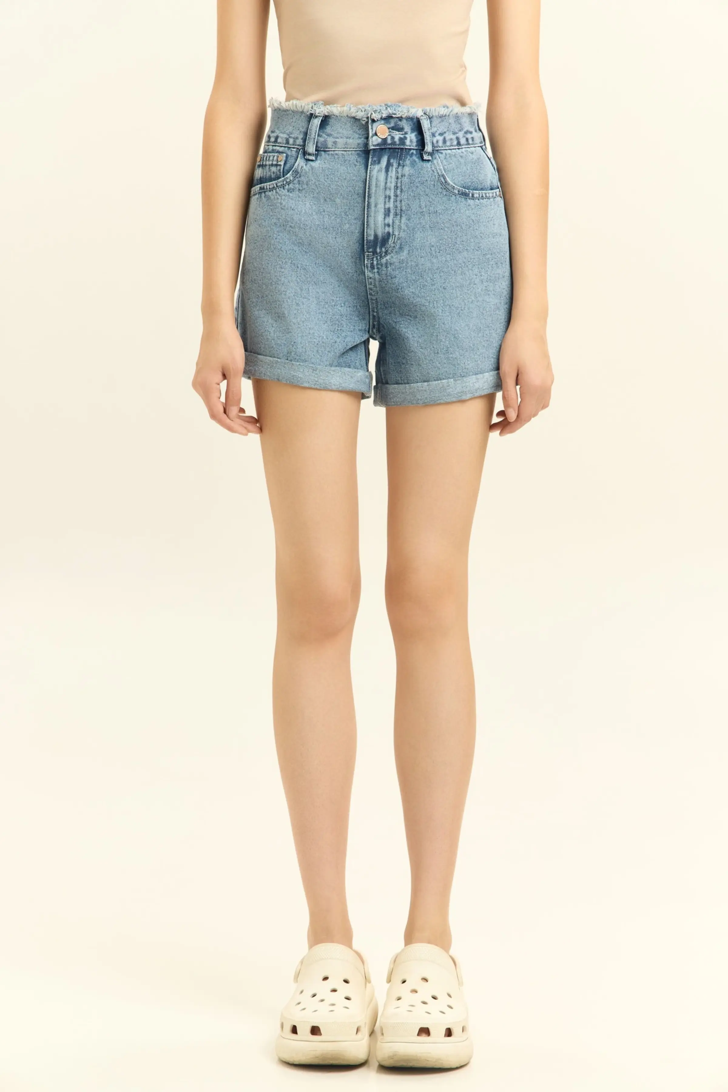 Шорты светло-синий для женщин 45302-195 57