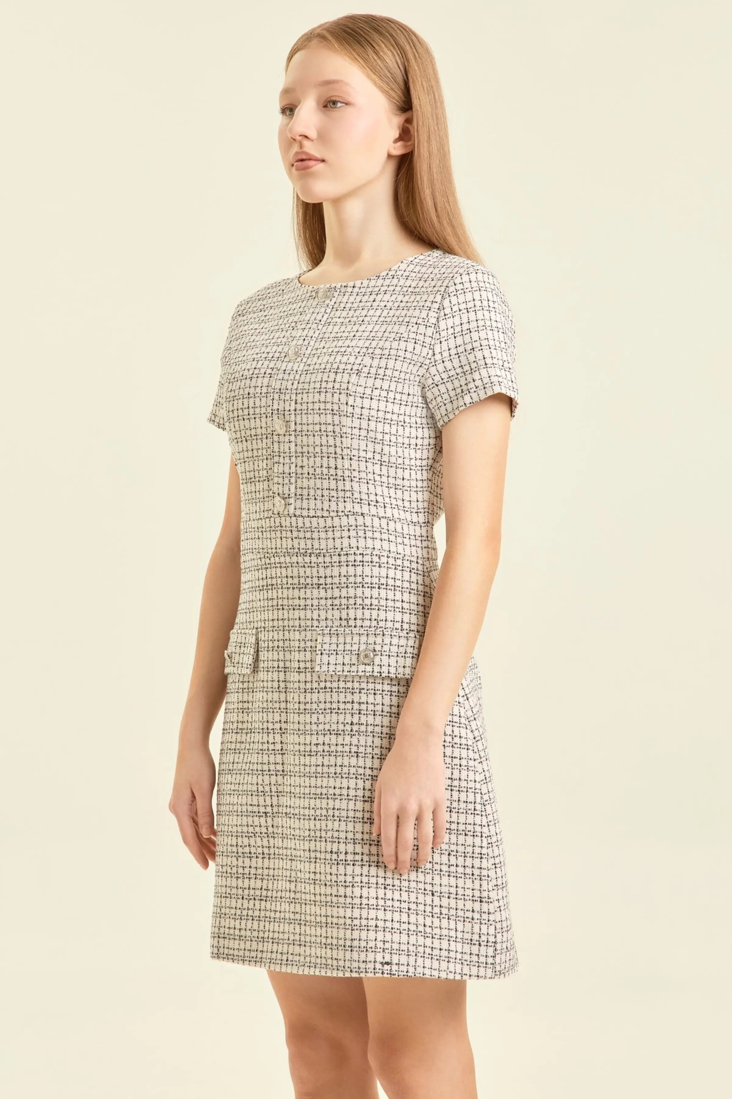 Платье белый для женщин 47134-4 54