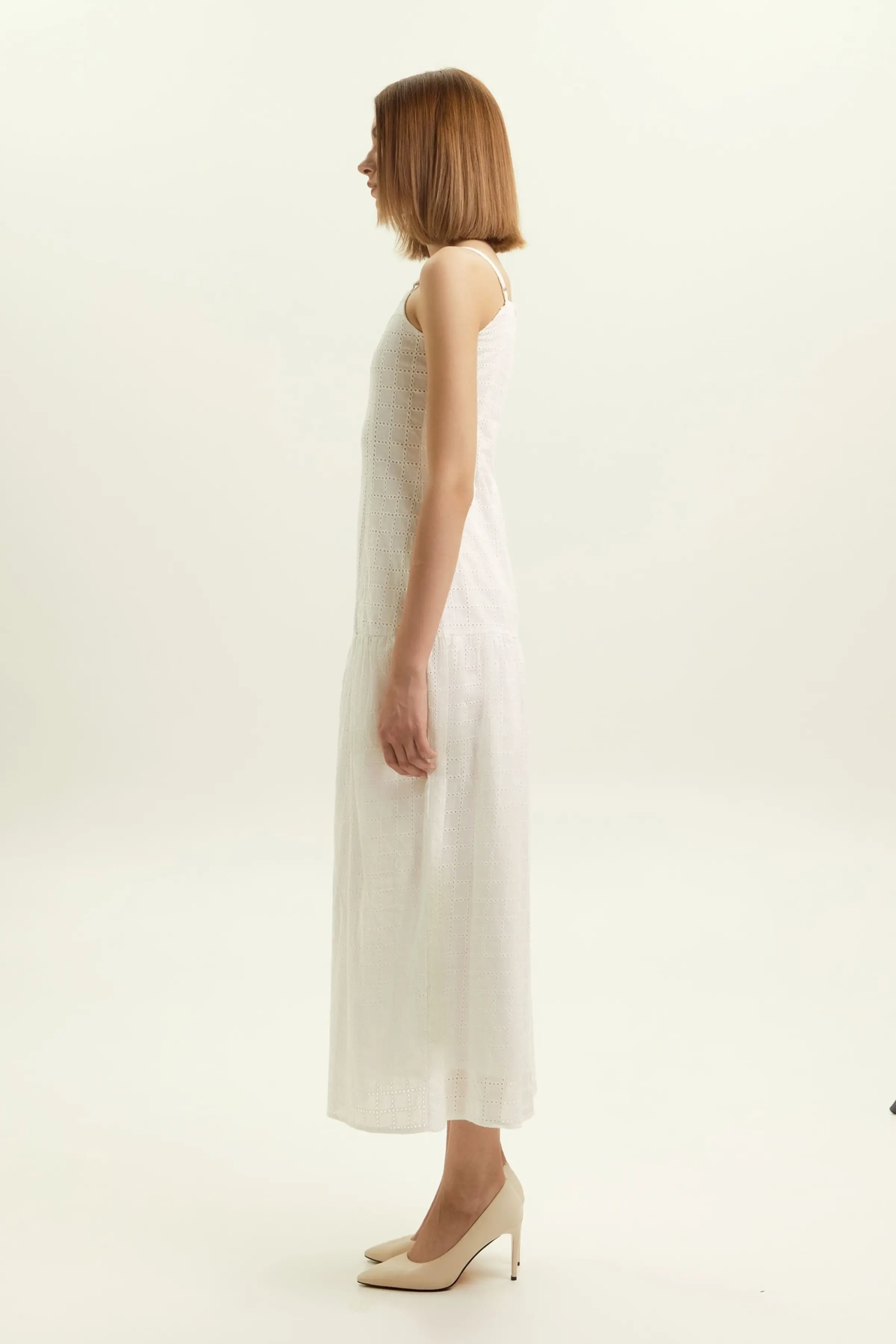 Сарафан белый для женщин 45143-4 48