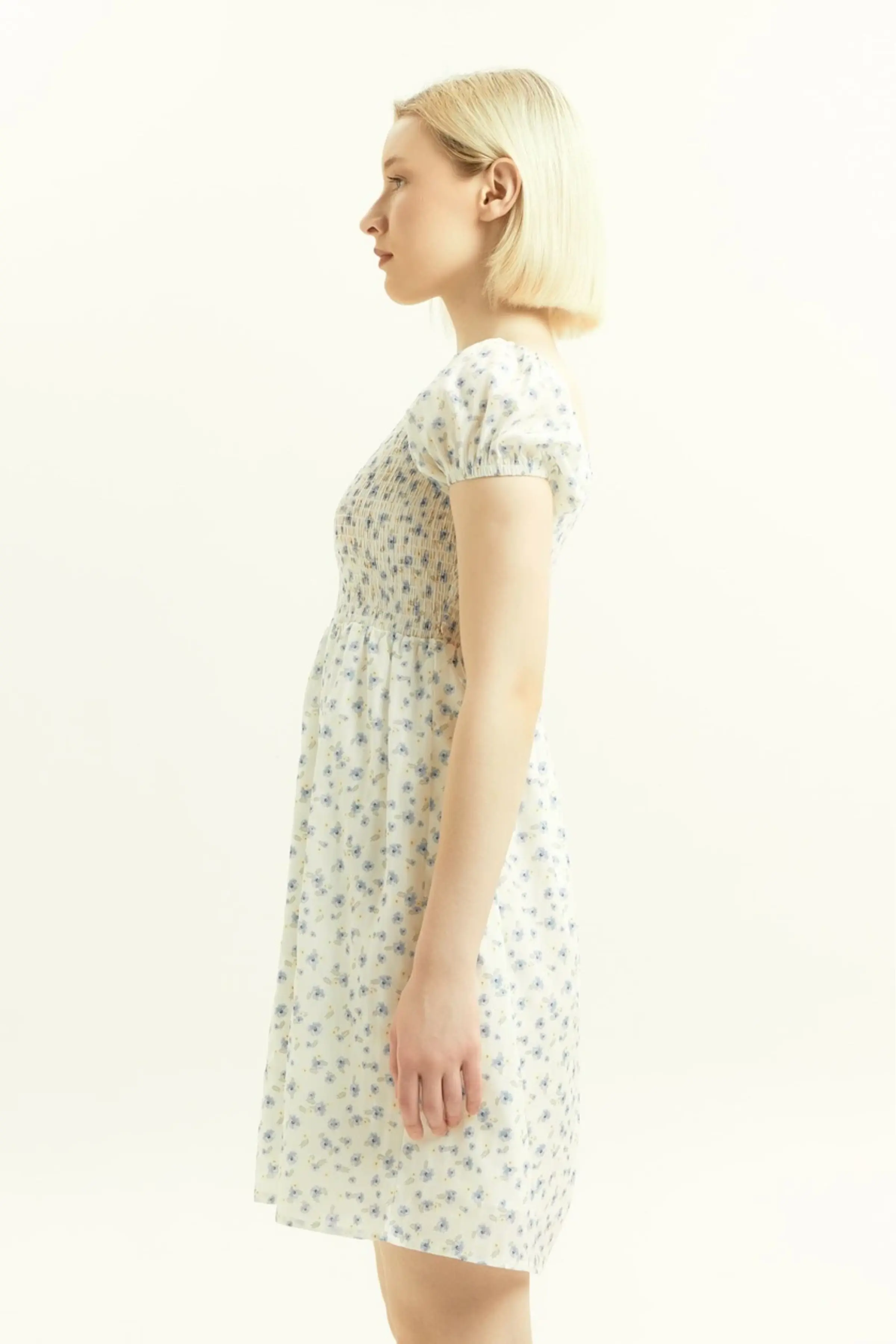 Платье синий цветочек для женщин 45276-188 54