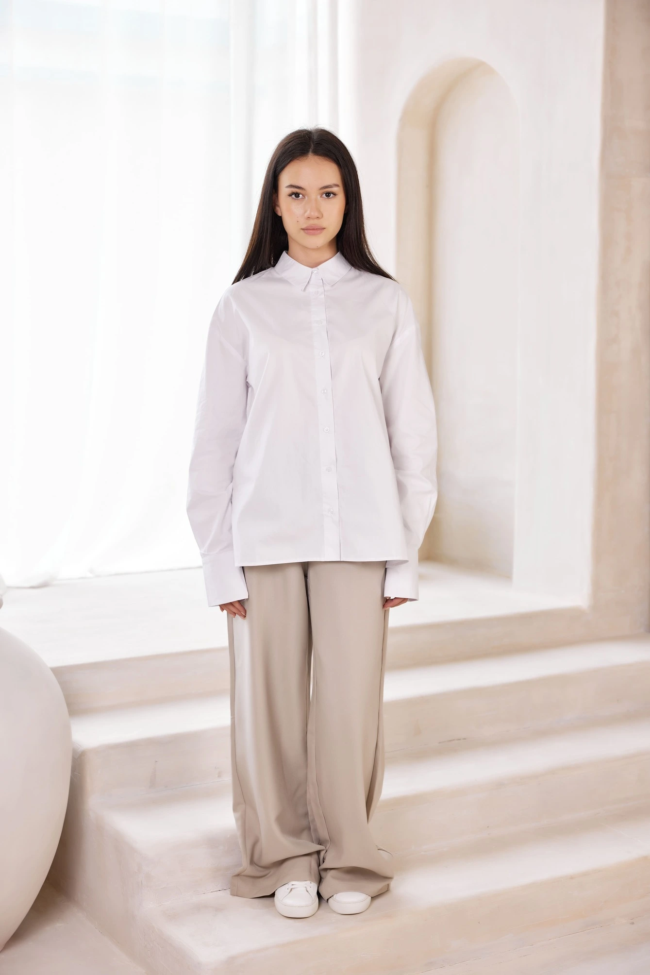 Брюки бежевый для женщин 42272-15 71