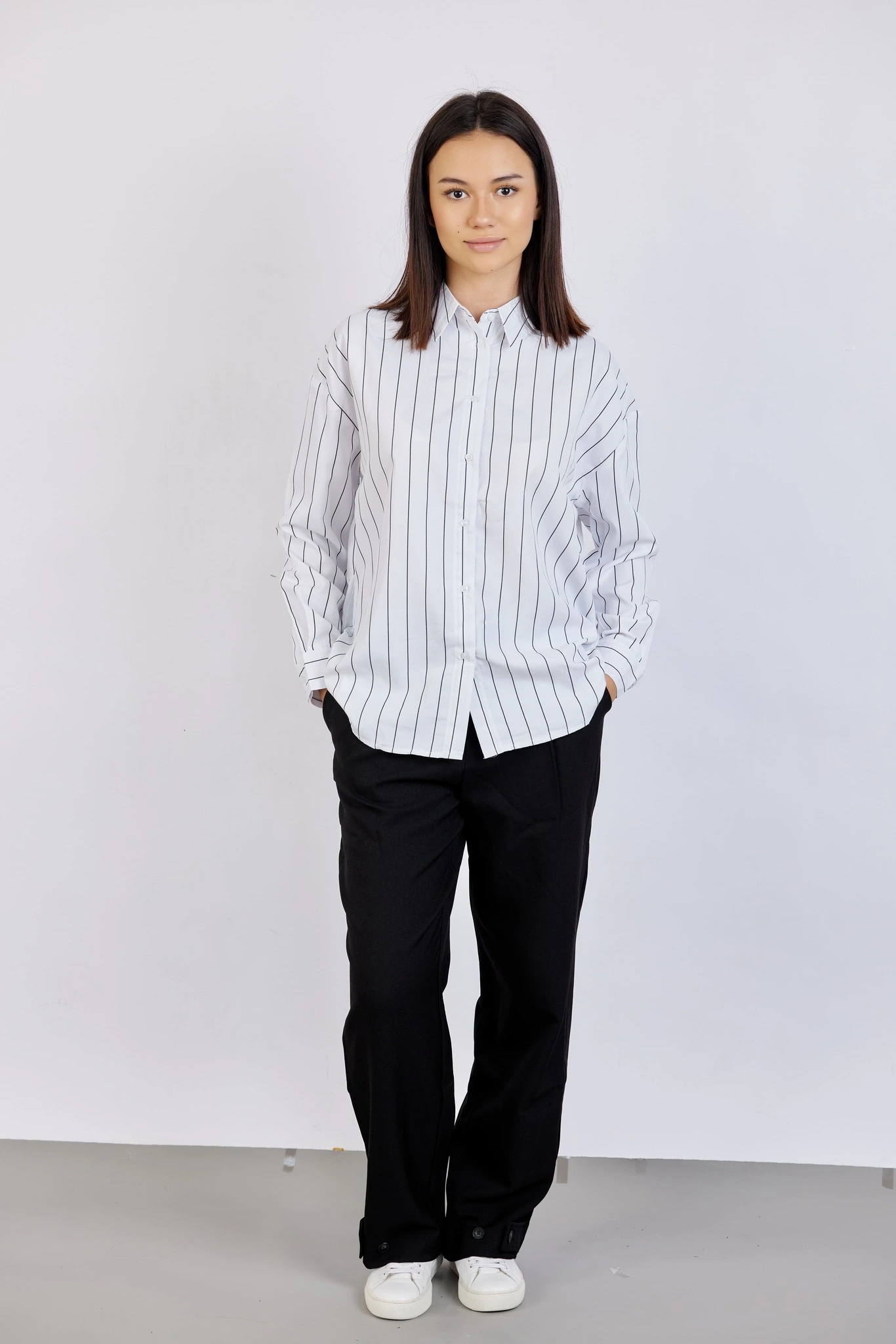 Брюки черный для женщин 43154-1 71