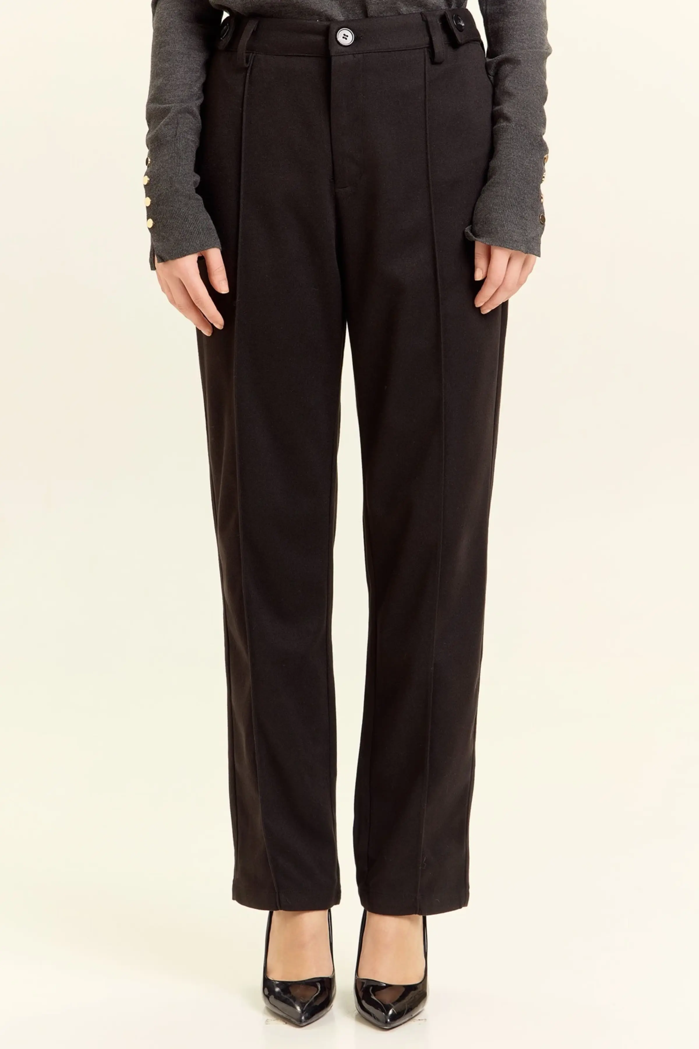 Брюки черный для женщин 47205-1 71