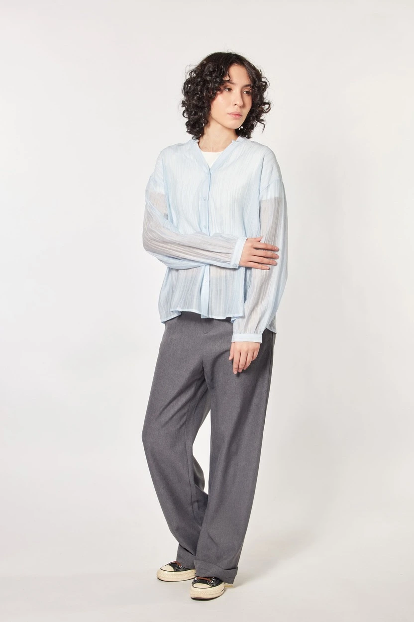 Блузка голубой для женщин 44224-10 28