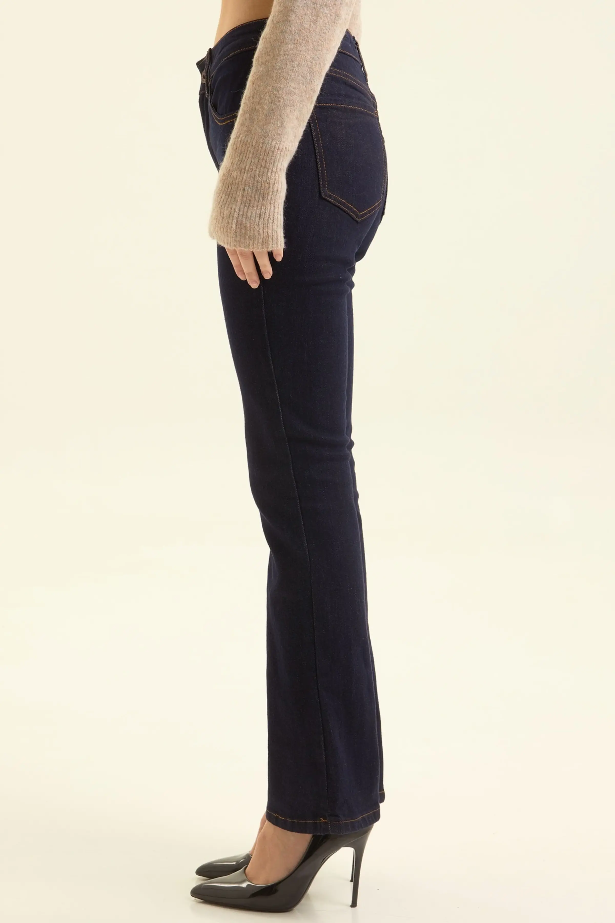 Джинсы темно-синий для женщин 47218-18 74