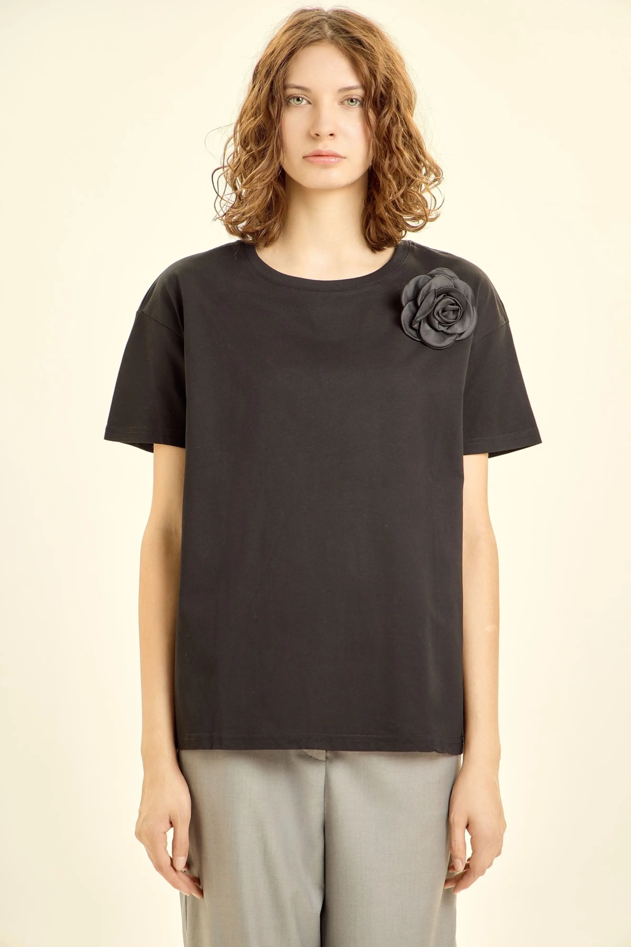 Футболка черный для женщин 46124-1 67