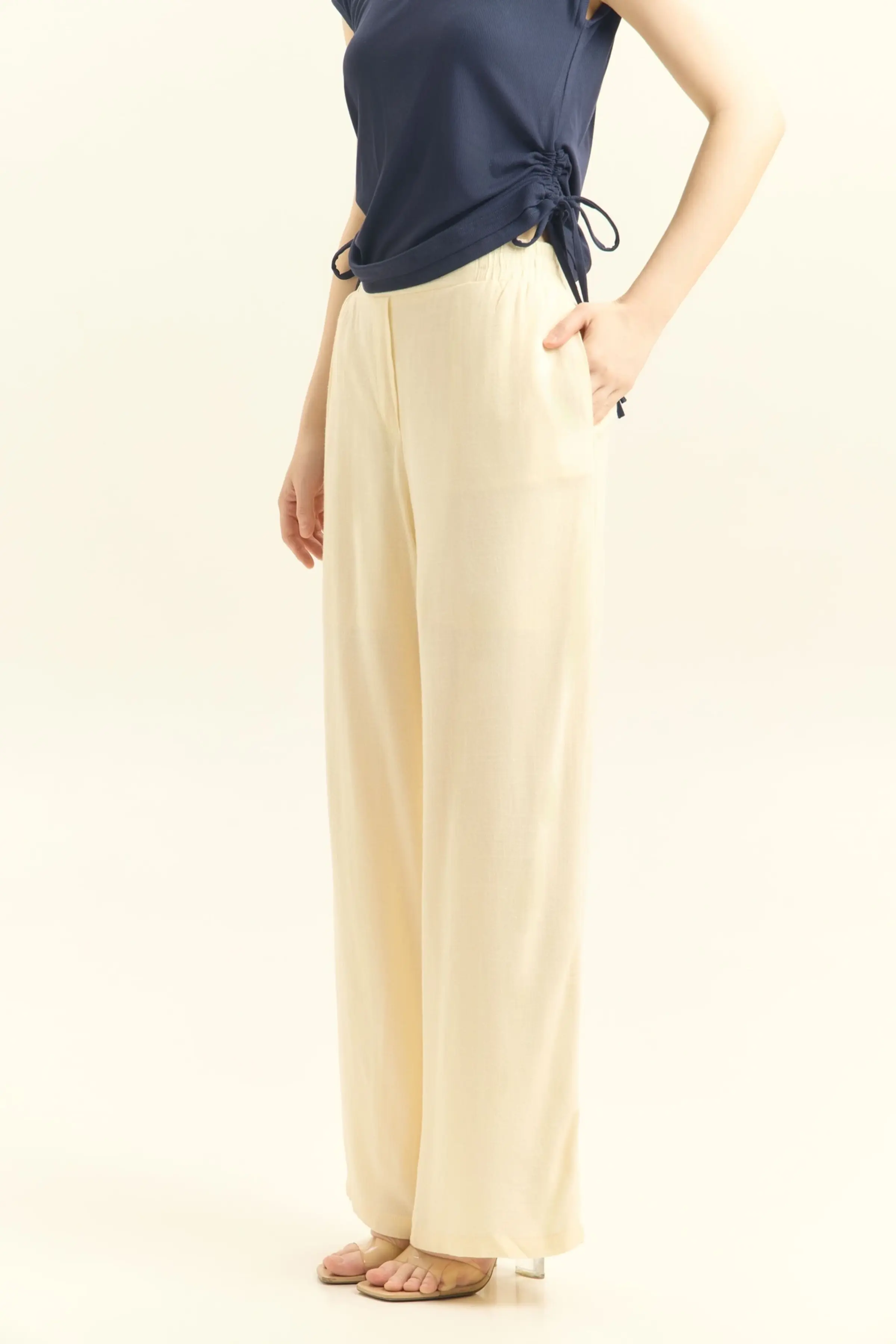 Брюки айвори для женщин 45213-234 71