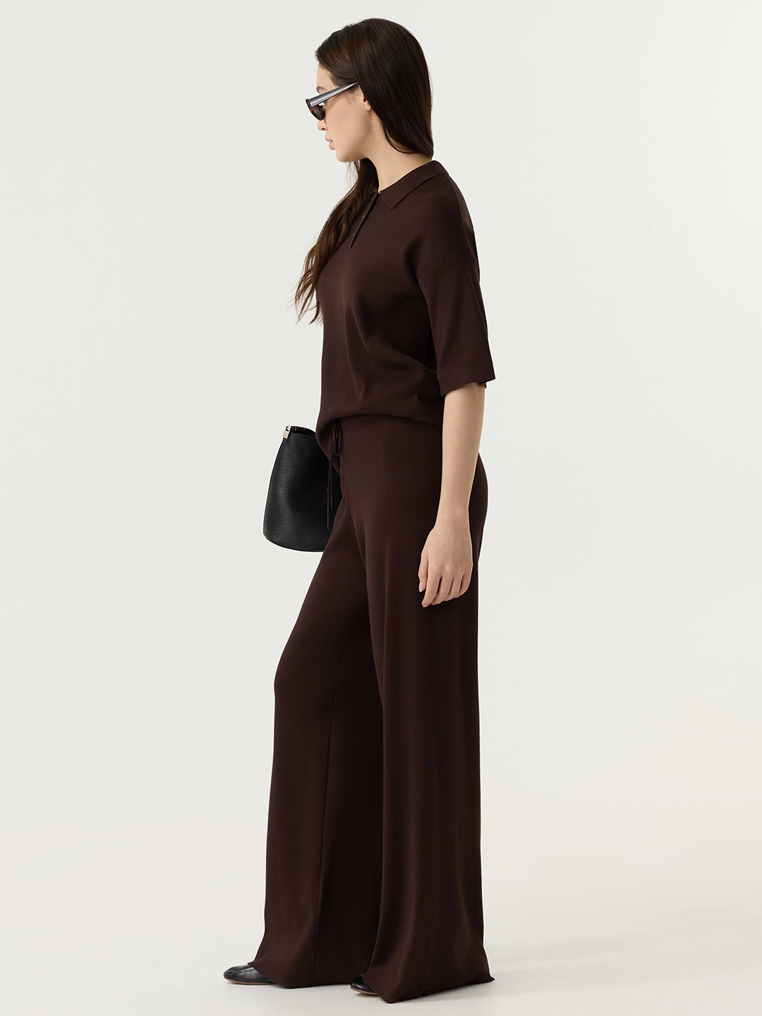 Джемпер коричневый для женщин 48146-13 60