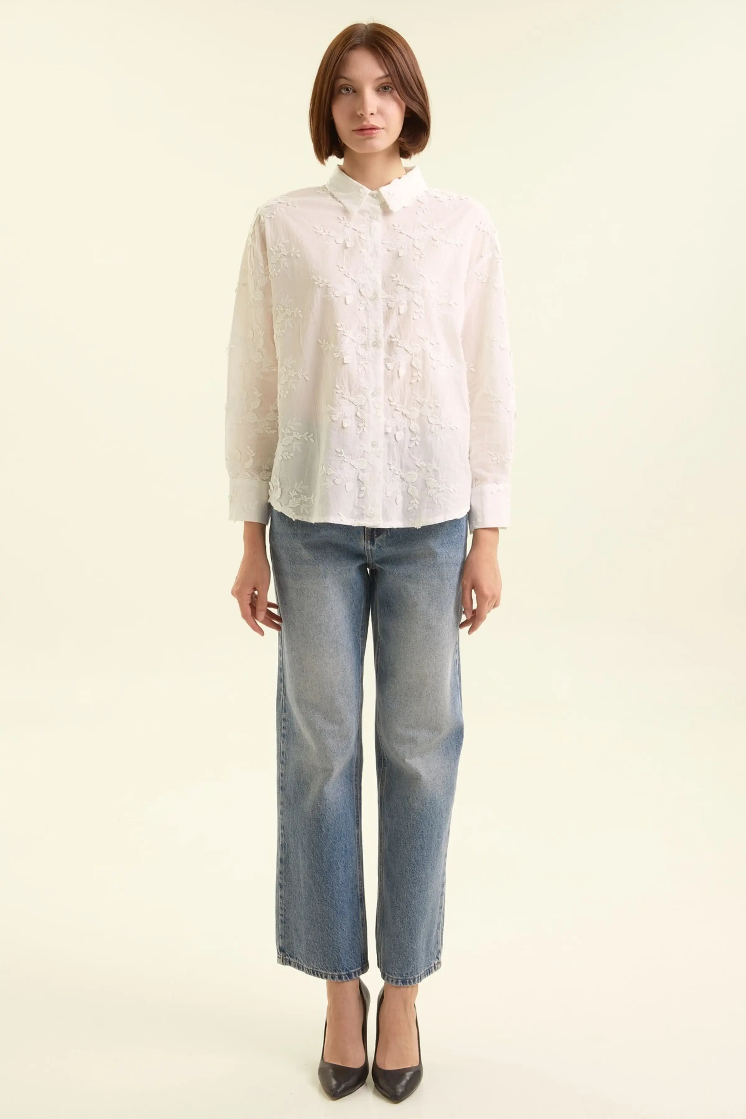 Рубашка белый для женщин 47203-4 66