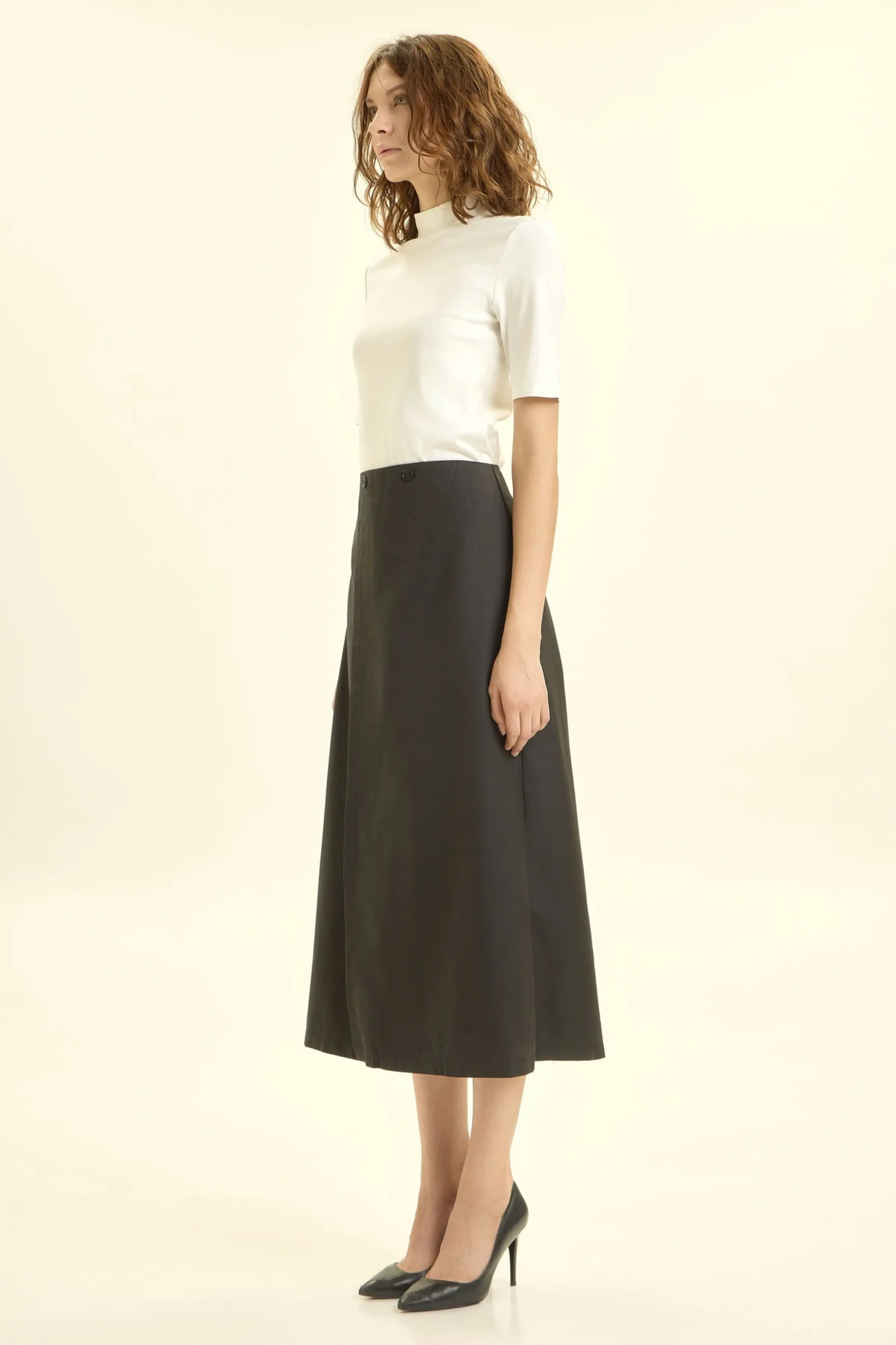 Юбка черный для женщин 46266-1 52