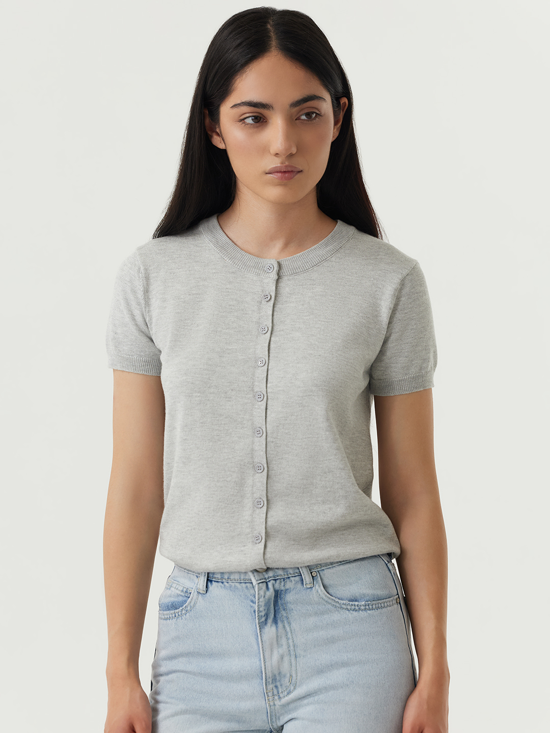 Кардиган серый для женщин 48121-61 50