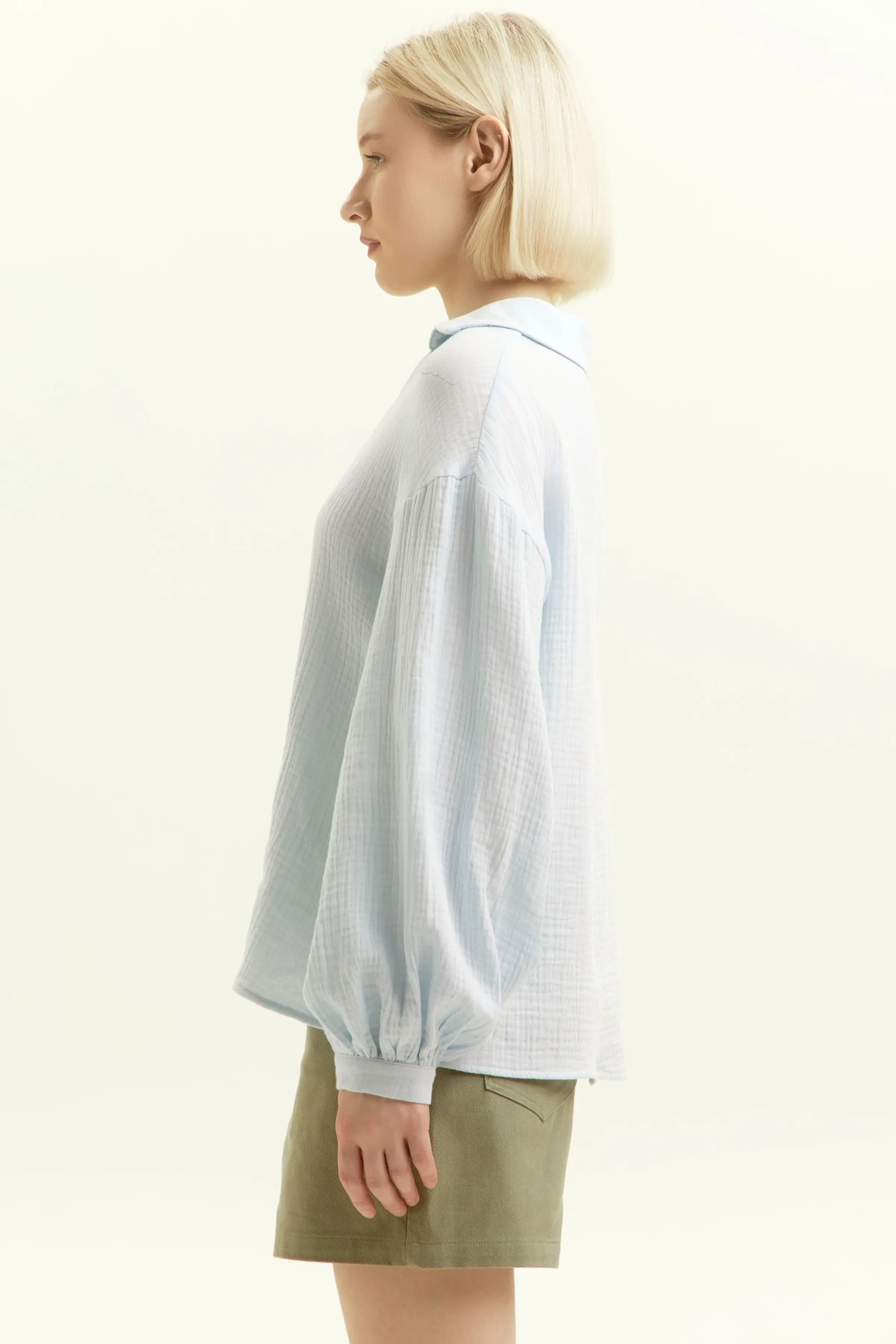 Блузка голубой для женщин 45252-10 28