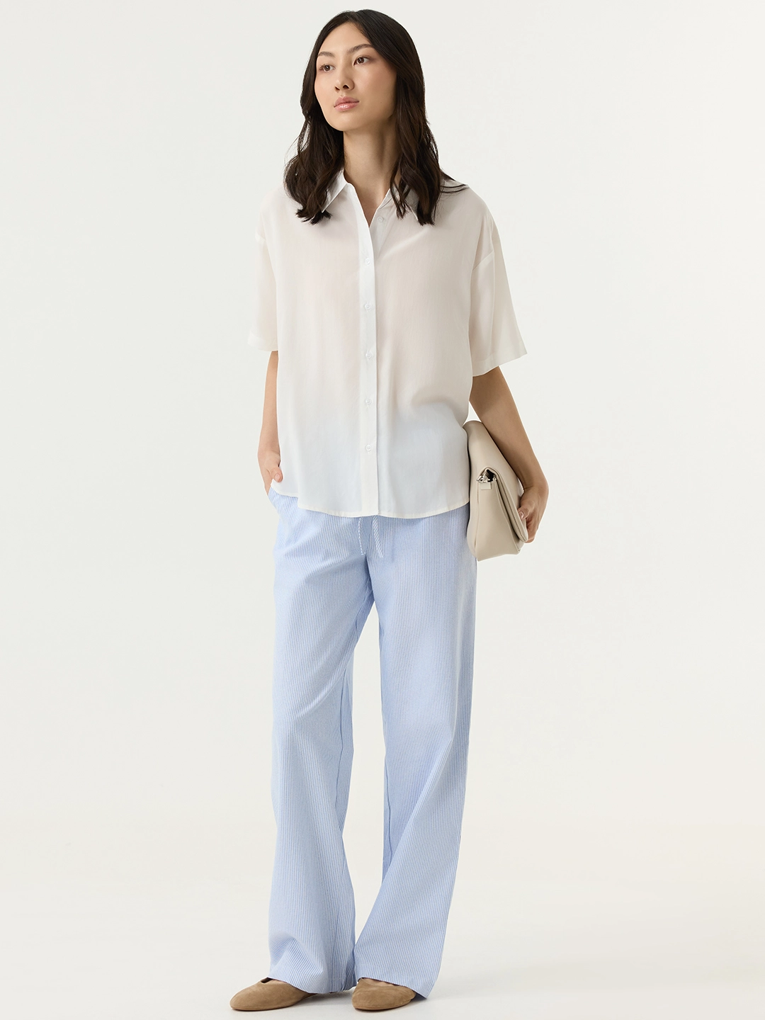 Рубашка белый для женщин 48241-4 66