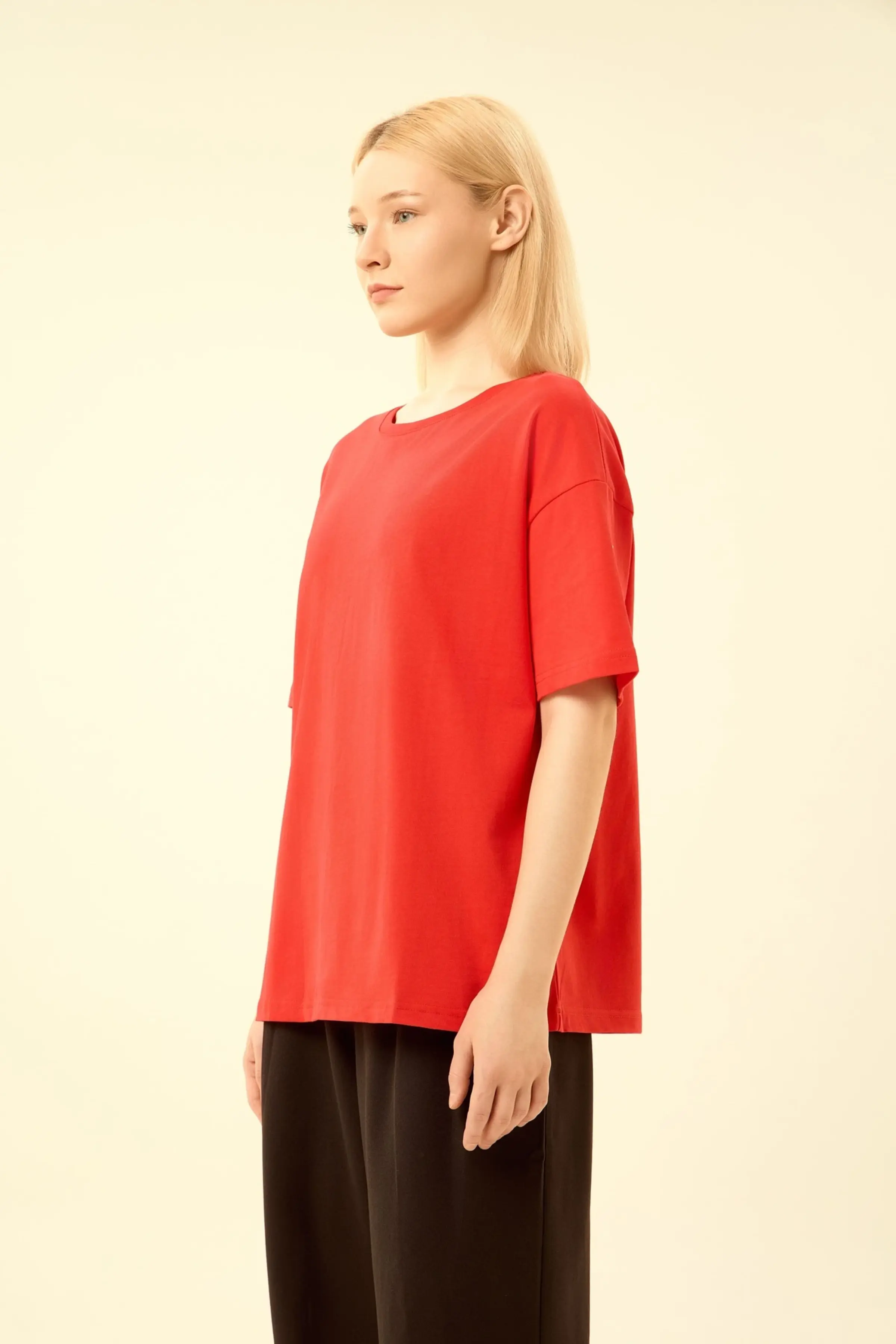 Футболка красный для женщин 46255-7 67