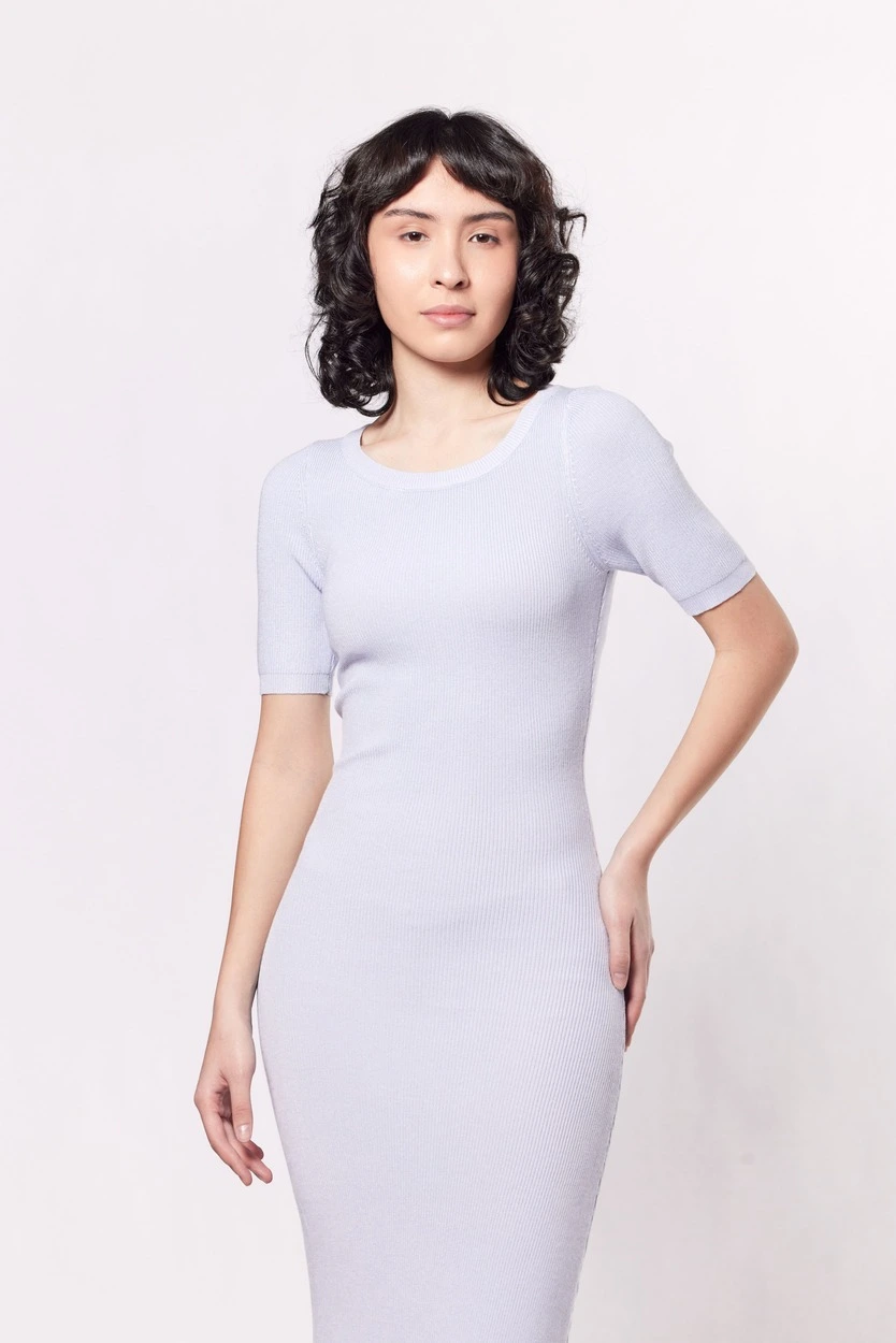 Платье голубой для женщин 44206-10 54