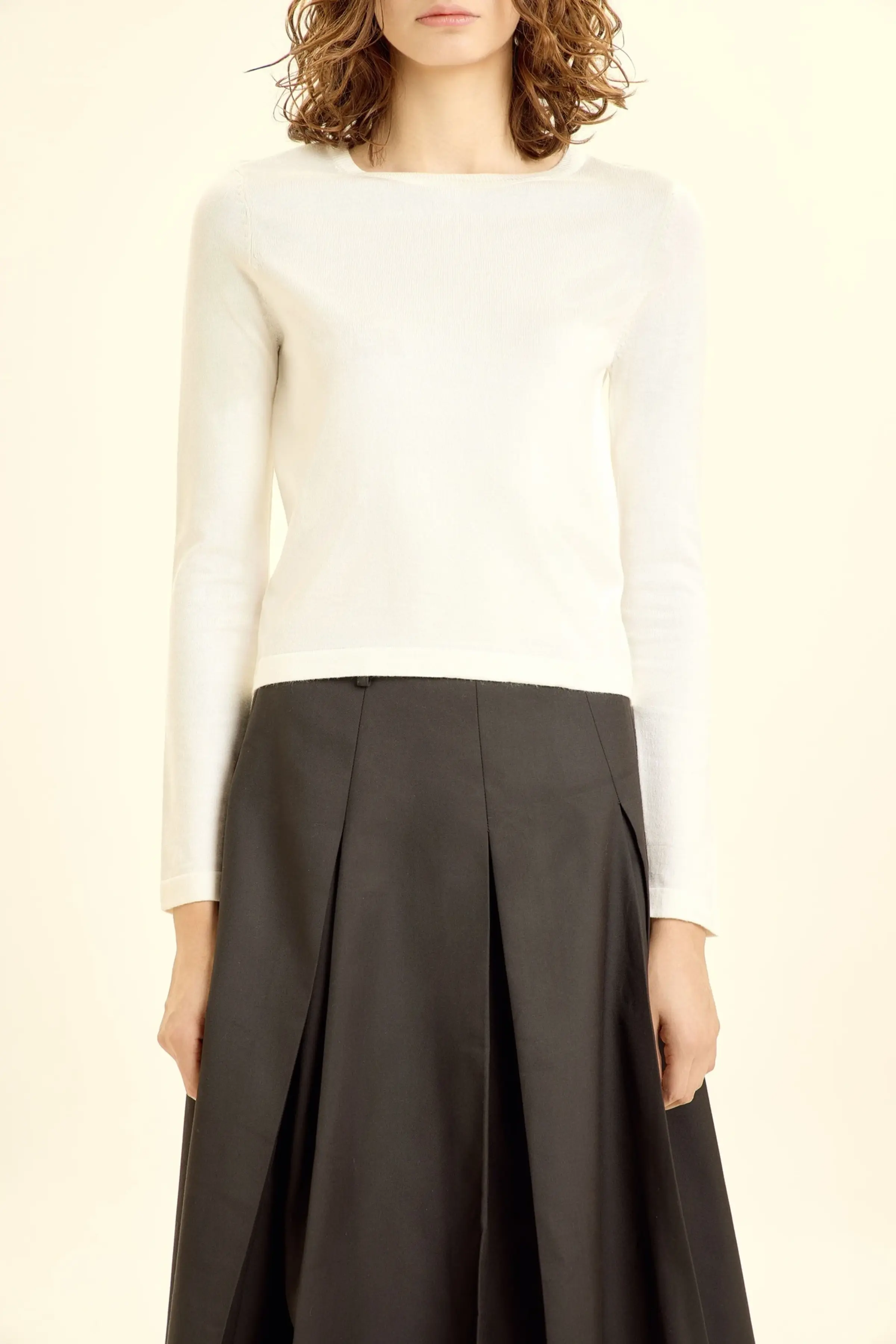 Джемпер белый для женщин 46129-4 60