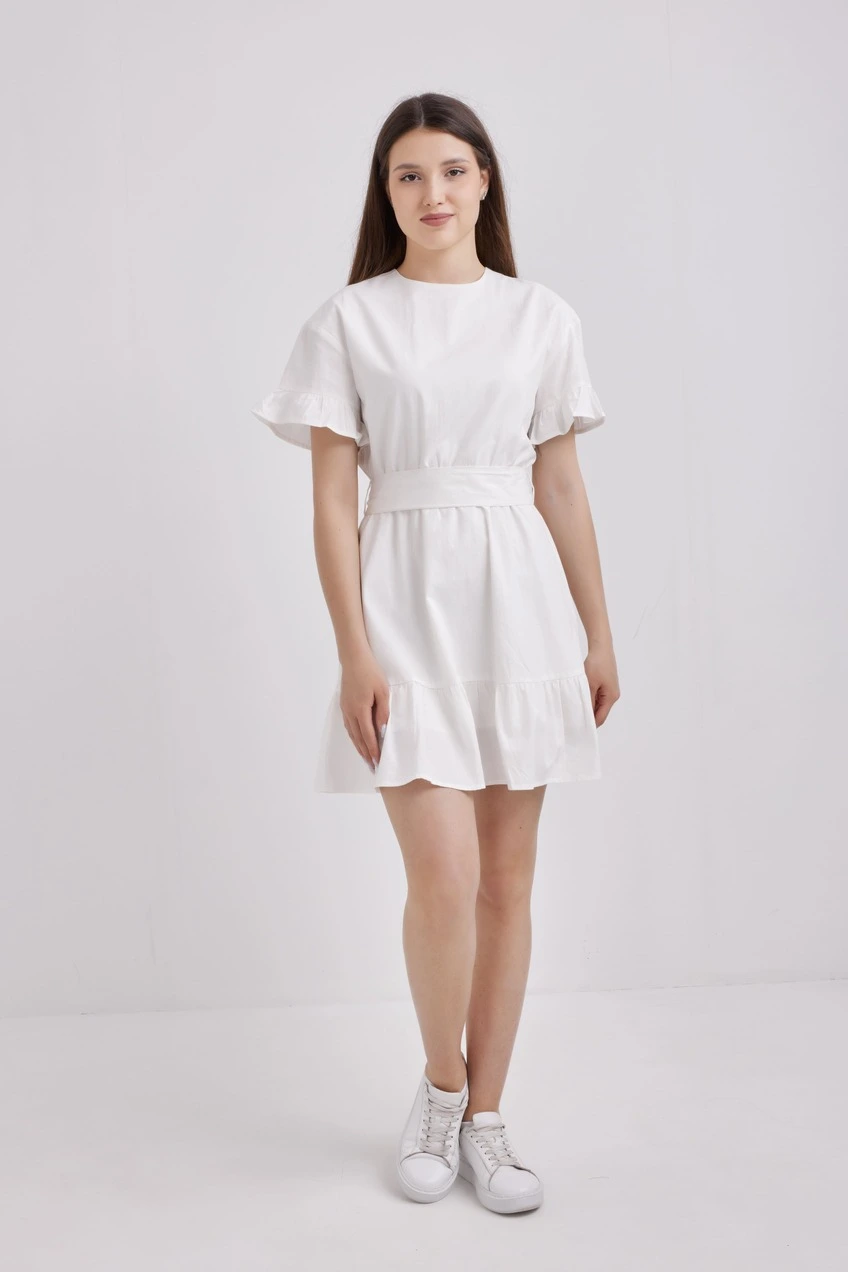 Платье белый для женщин 41208-4 54