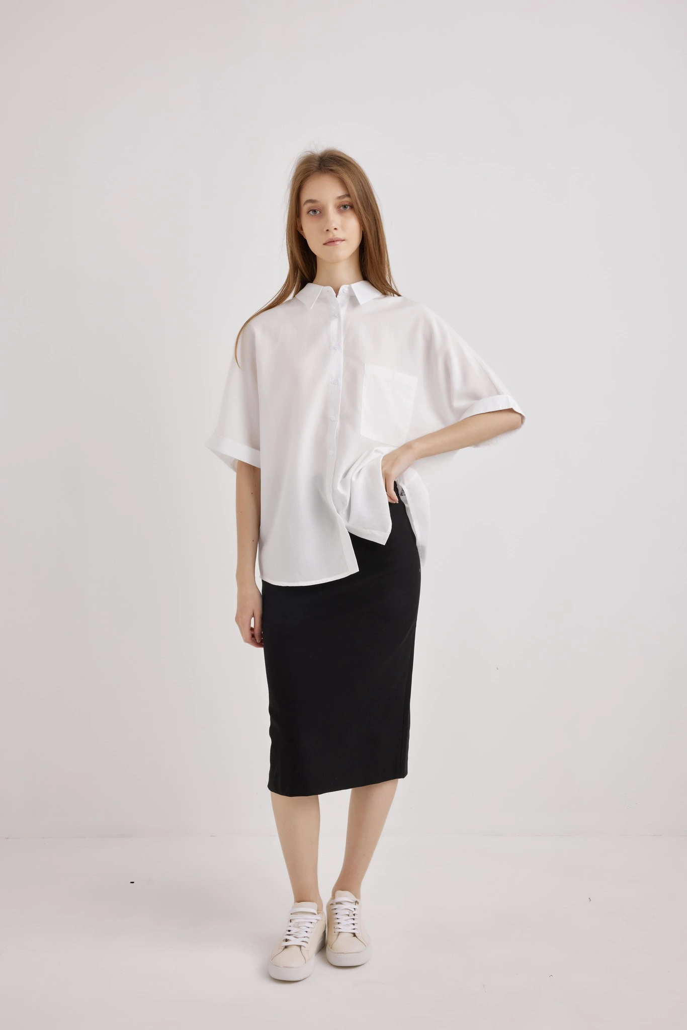 Рубашка белый для женщин 42104-4 66