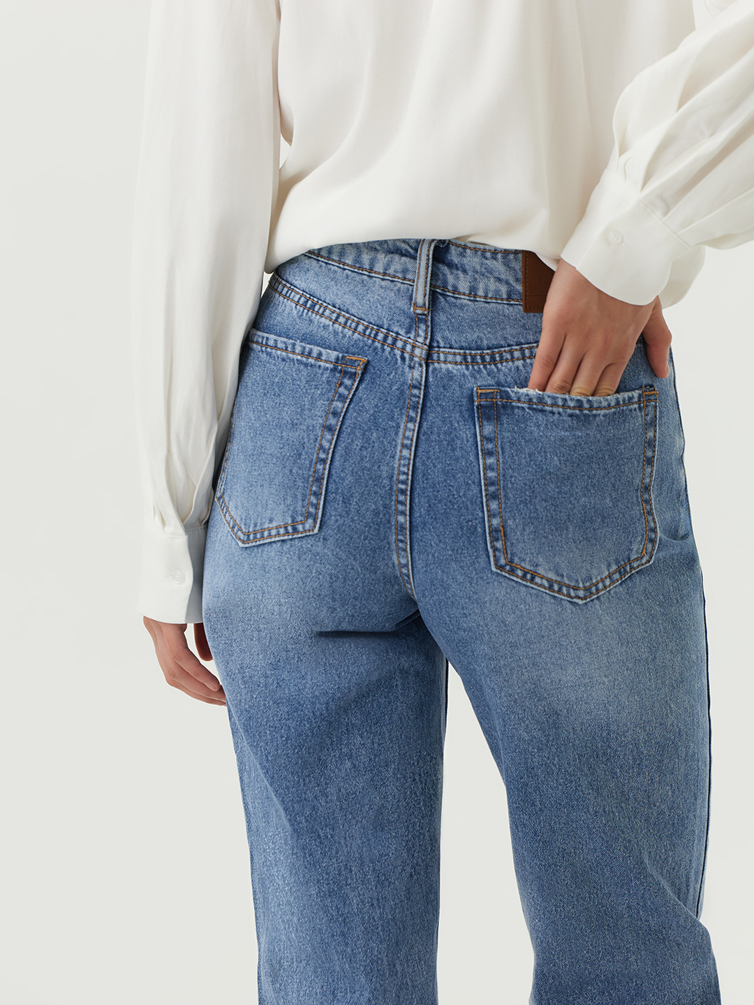 Джинсы синий для женщин 48755-65 74