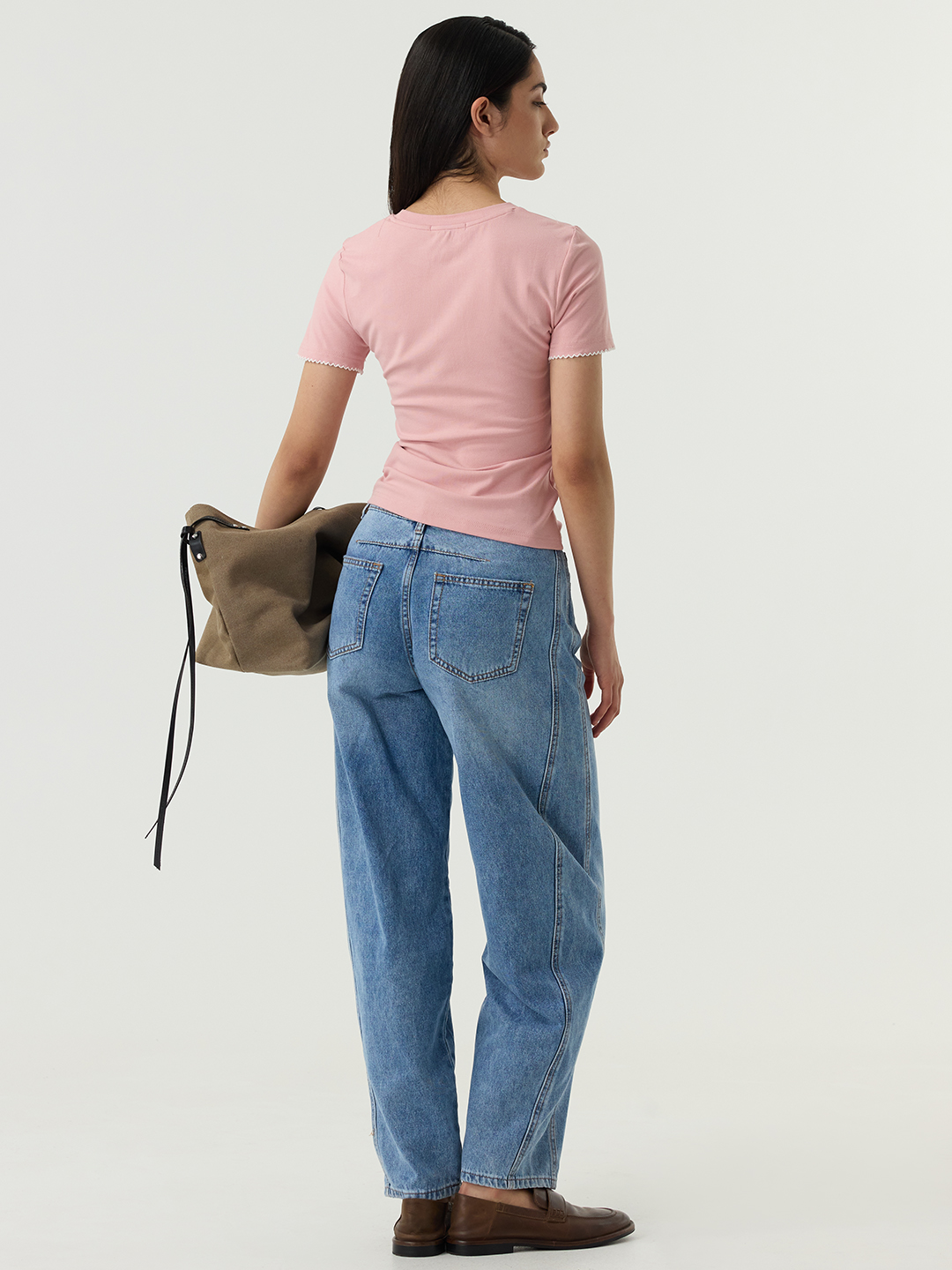 Футболка розовый для женщин 48201-17 67