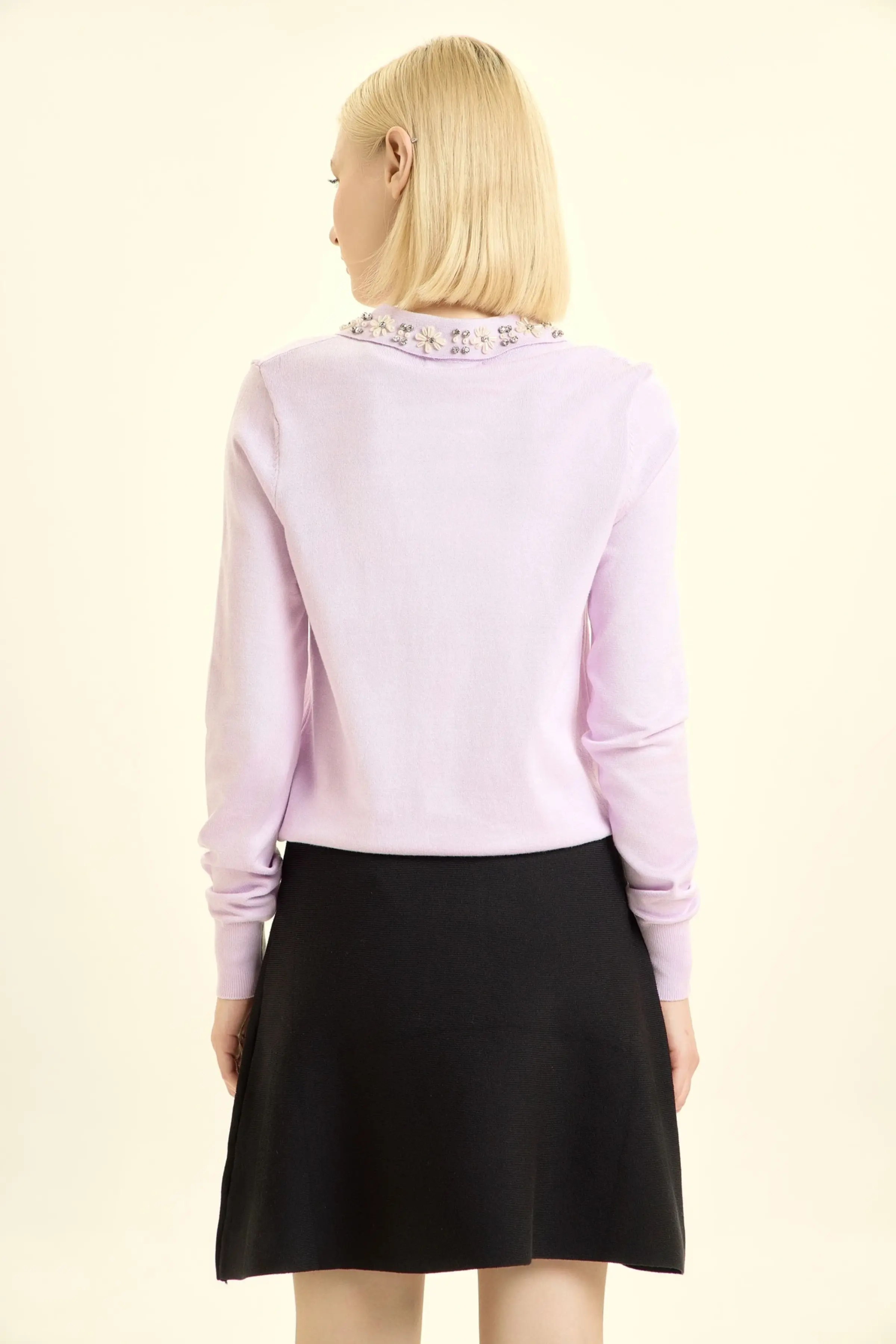 Джемпер лавандовый для женщин 46196-207 60