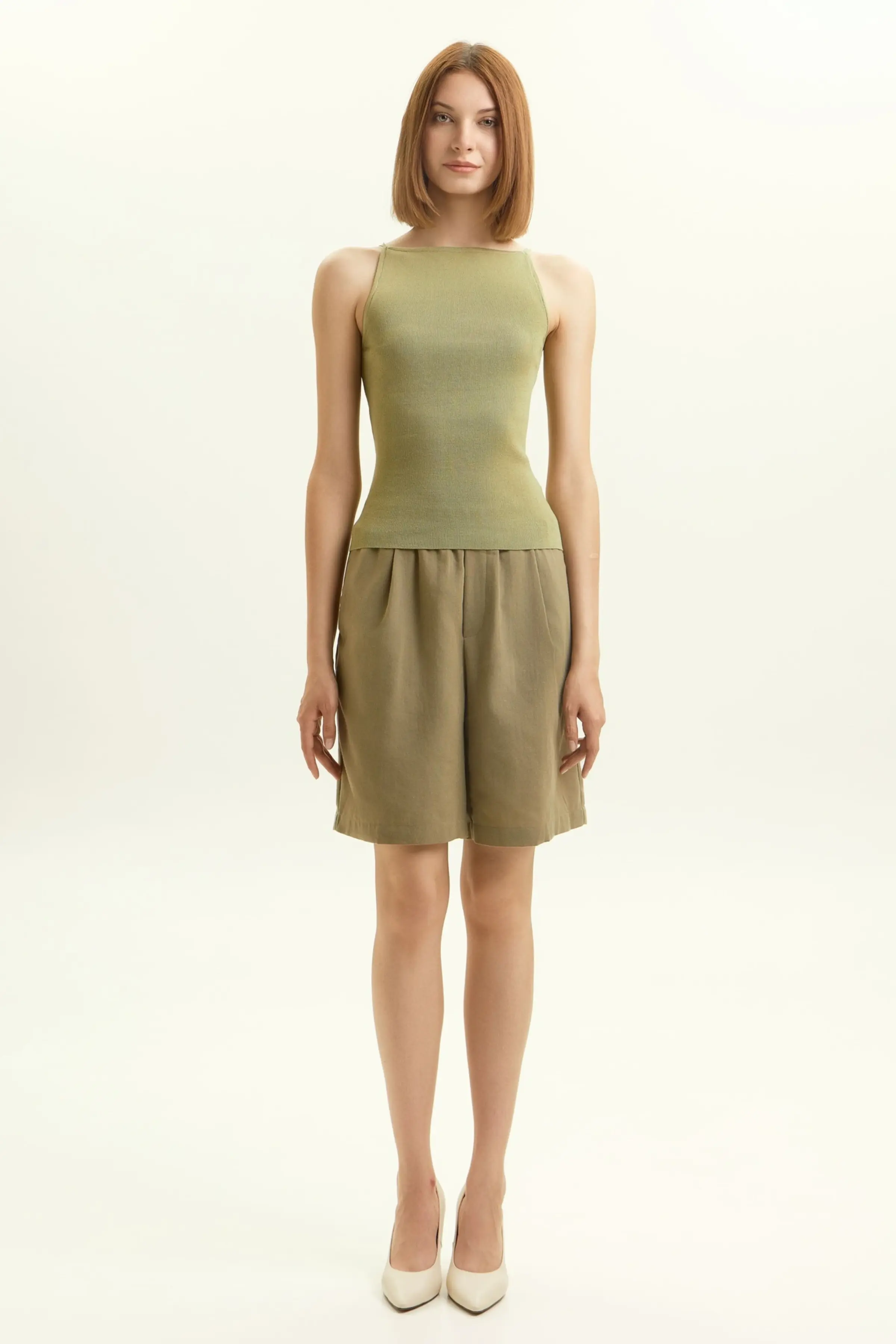 Топ хаки для женщин 45359D-14 46