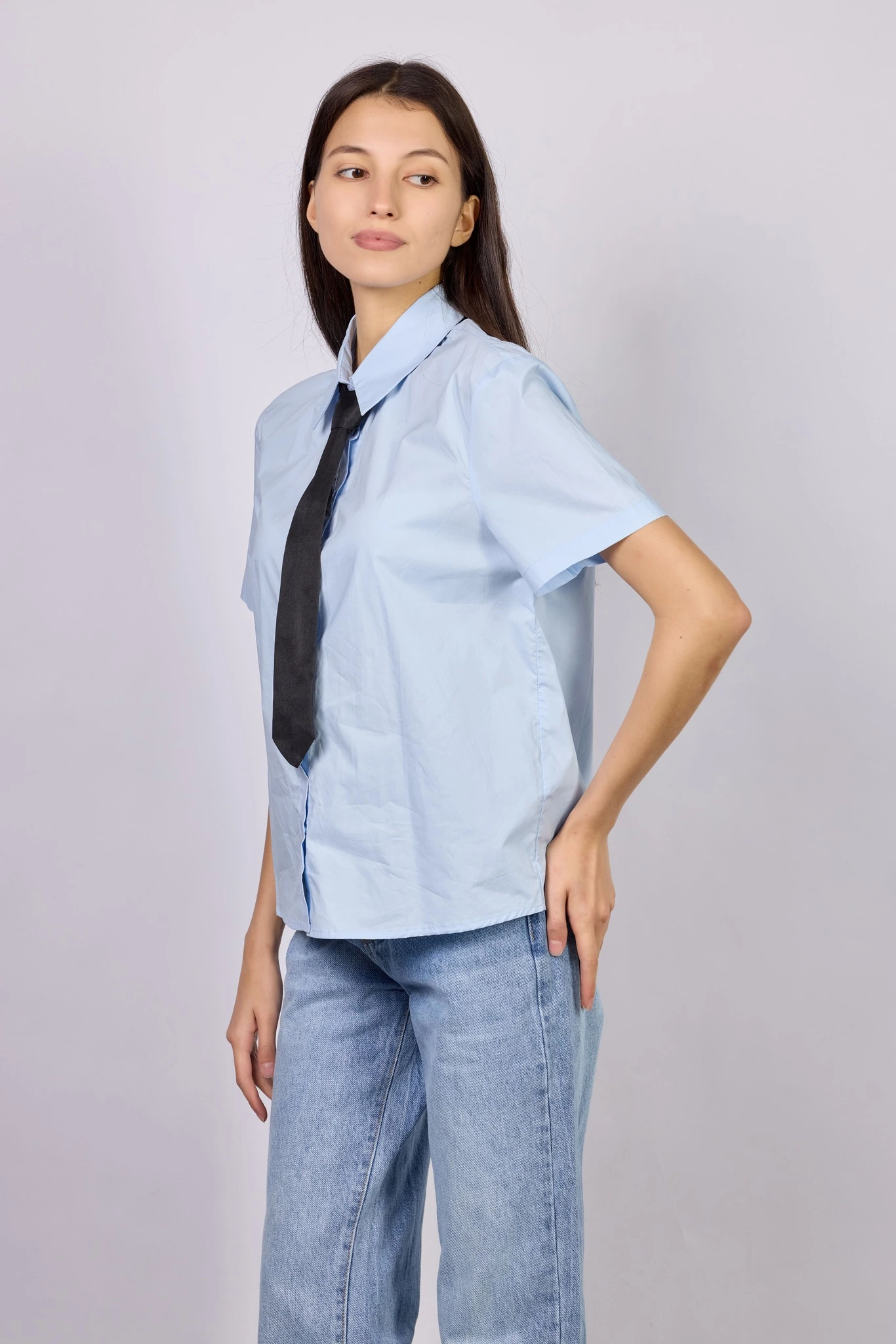 Рубашка синий для женщин 42120-65 66